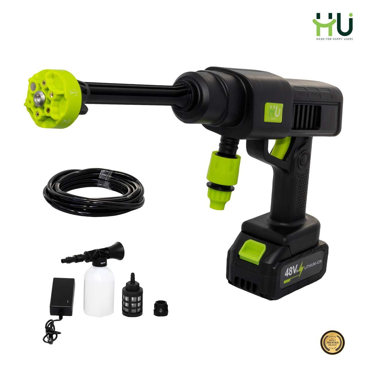Portable Pressure Washer Gun – High Pressure Water Spray Cleaner for Car Wash, Garden, Patio & Outdoor Cleaning