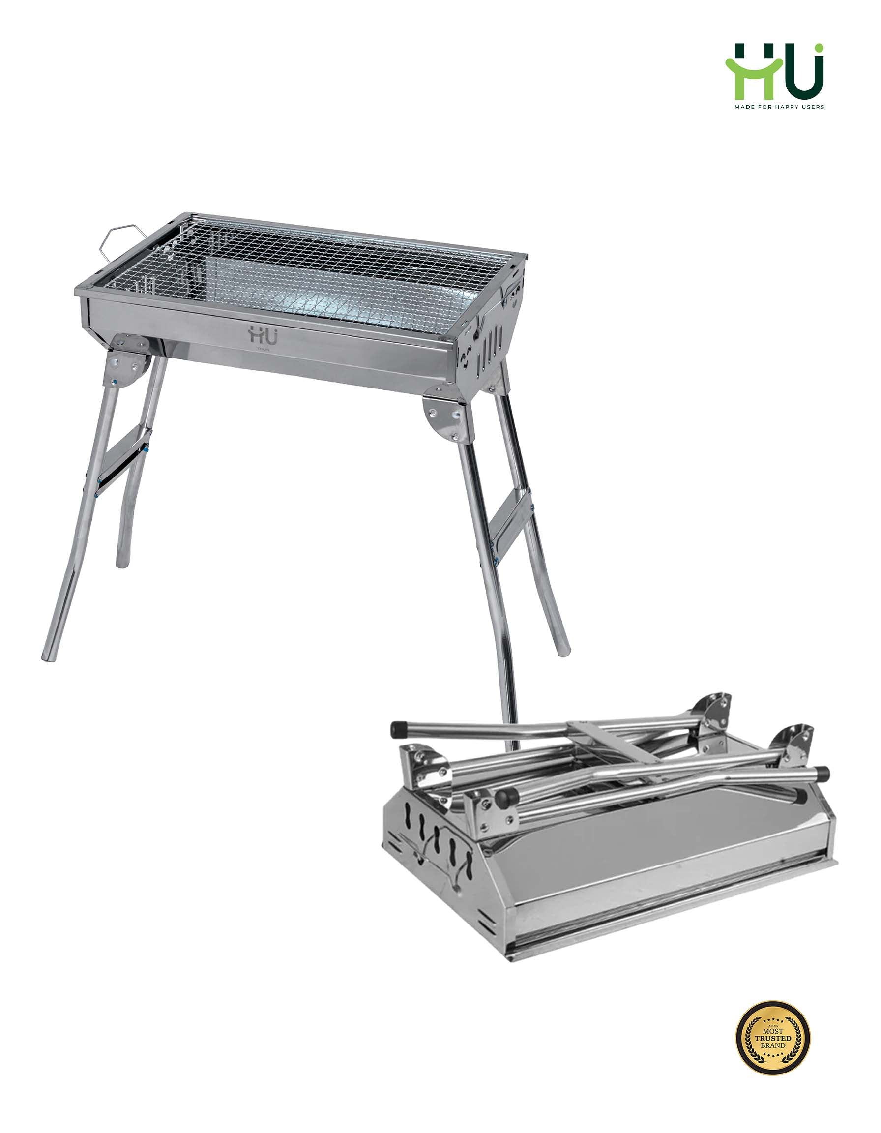 Portable Charcoal BBQ Grill