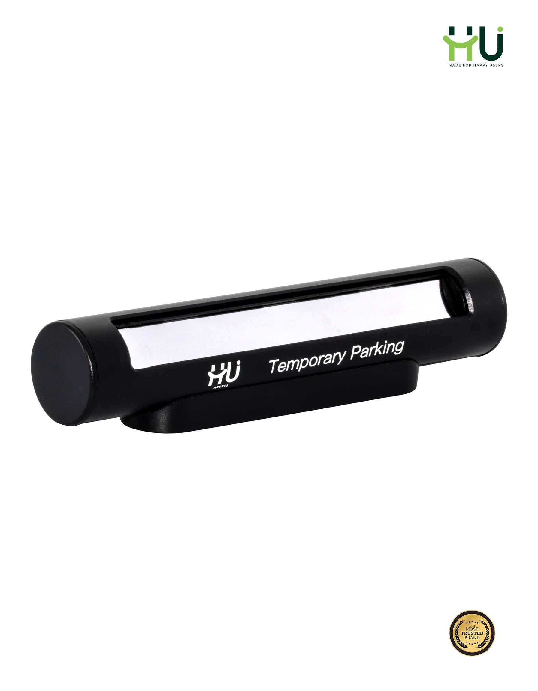HU Luminous Parking Number Plate
