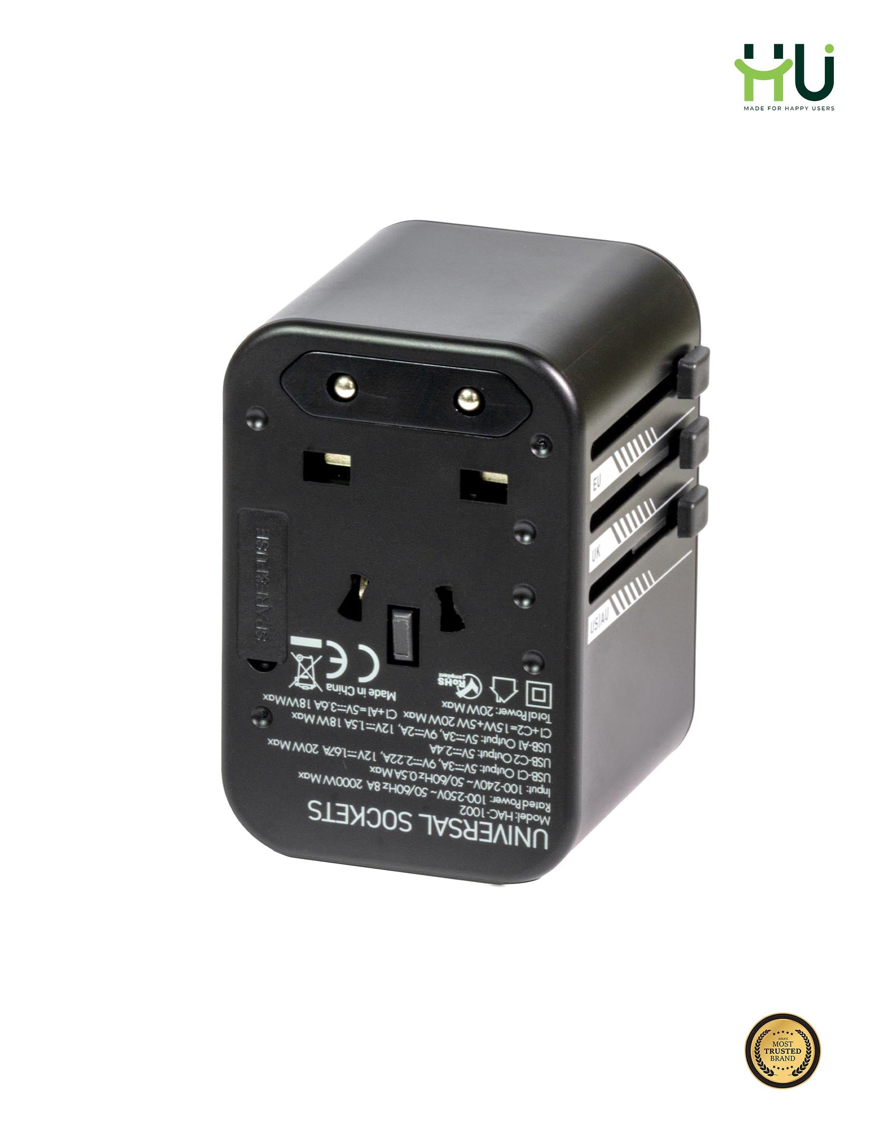 20W Universal Travel Adapter