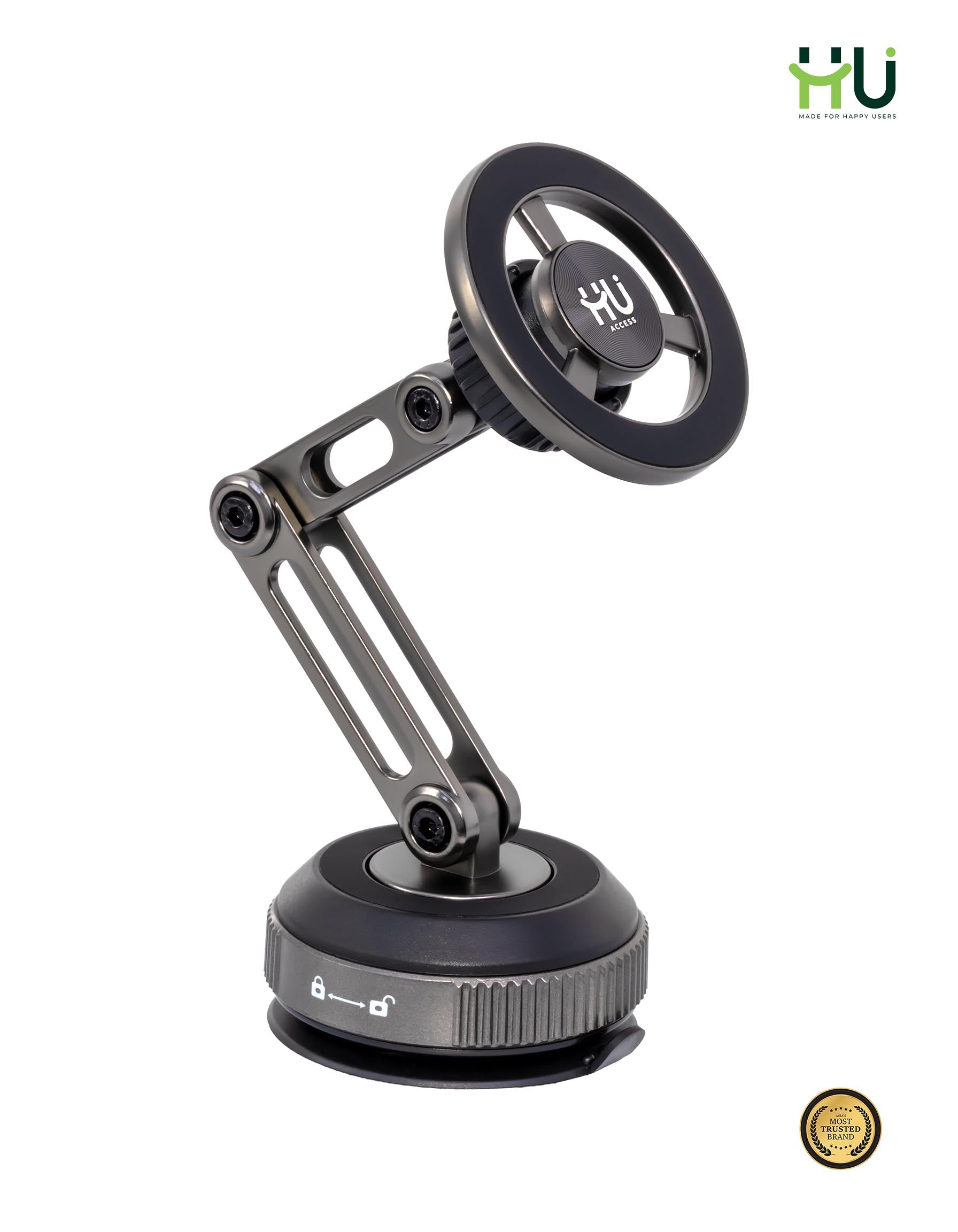 HU 360° Magnetic Car Phone Holder