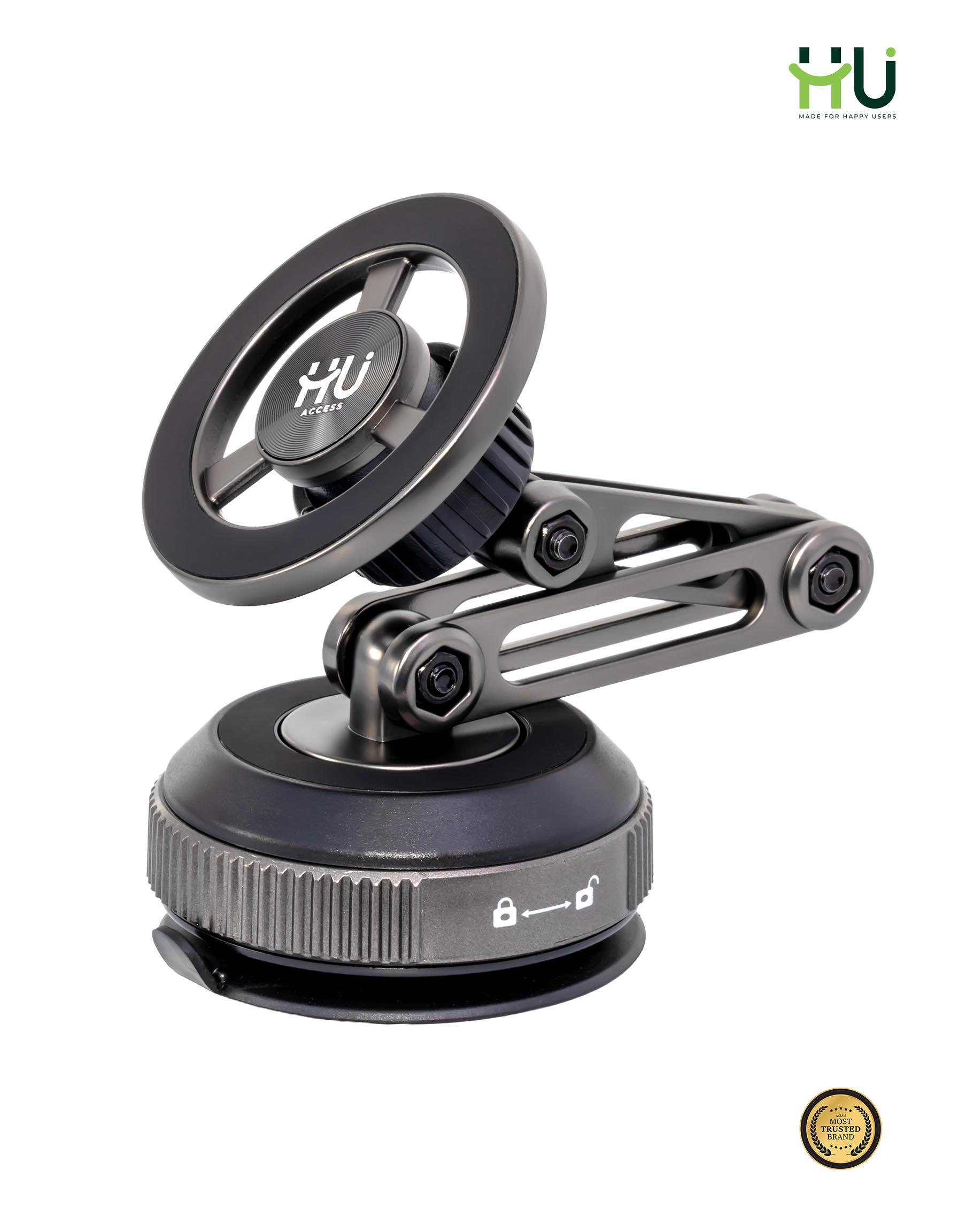 HU 360° Magnetic Car Phone Holder
