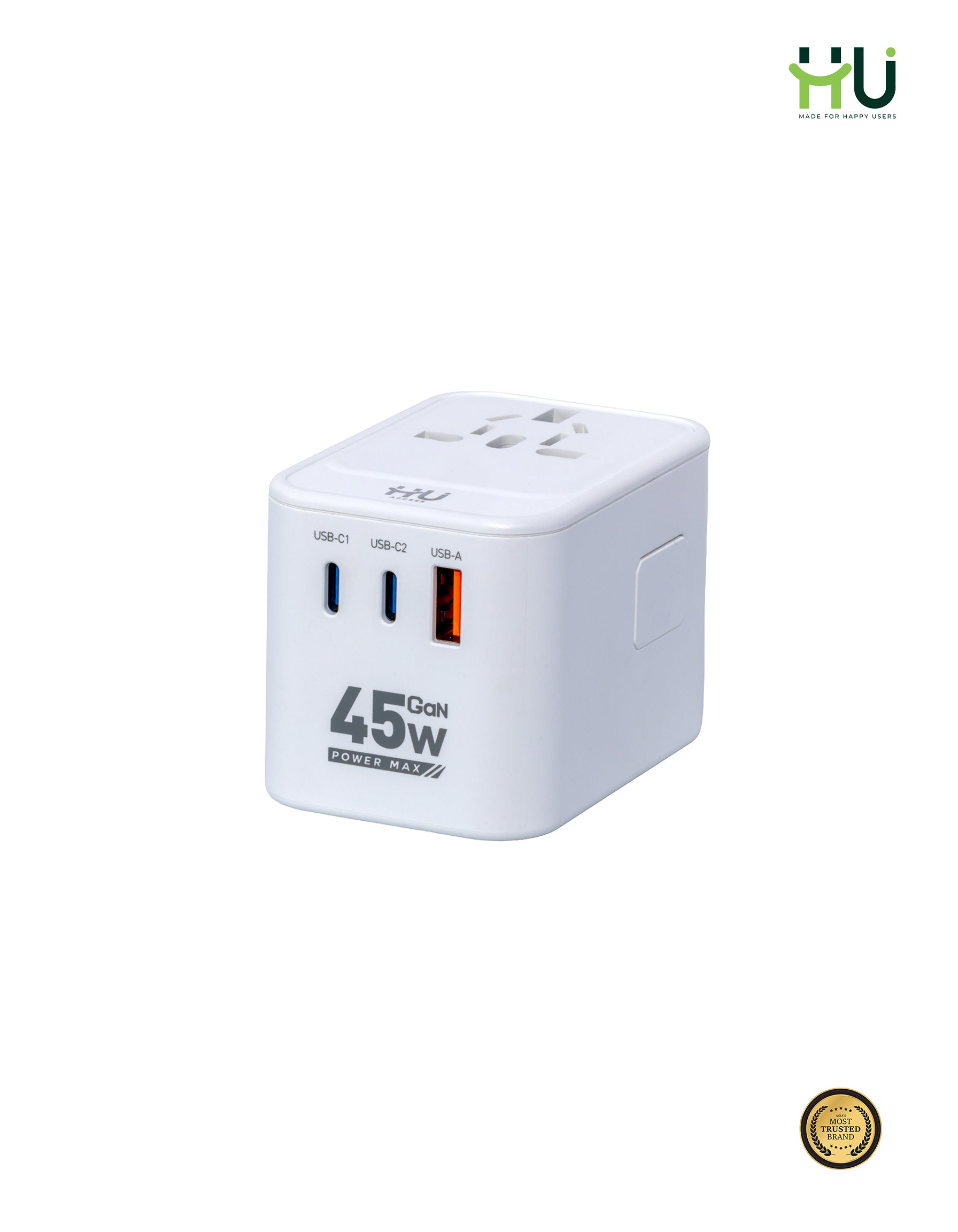 HU Universal Travel Adapter