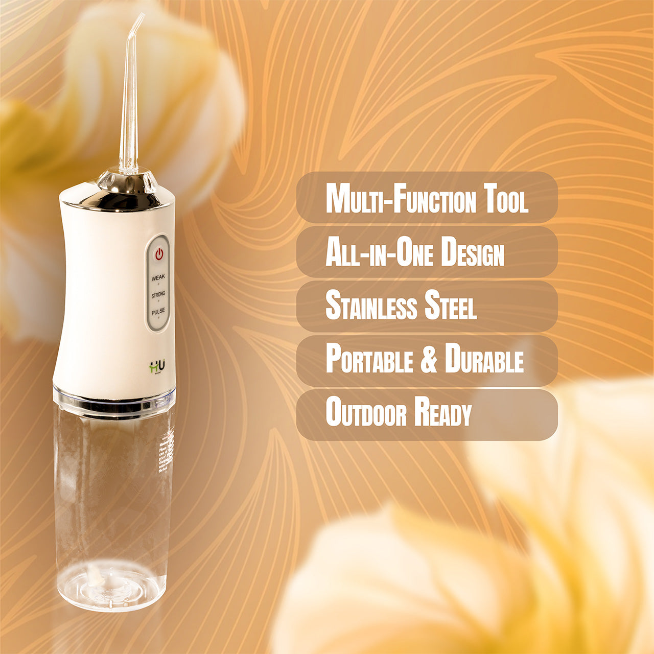 Portable Dental Water Flosser 360° Cleaning Irrigator