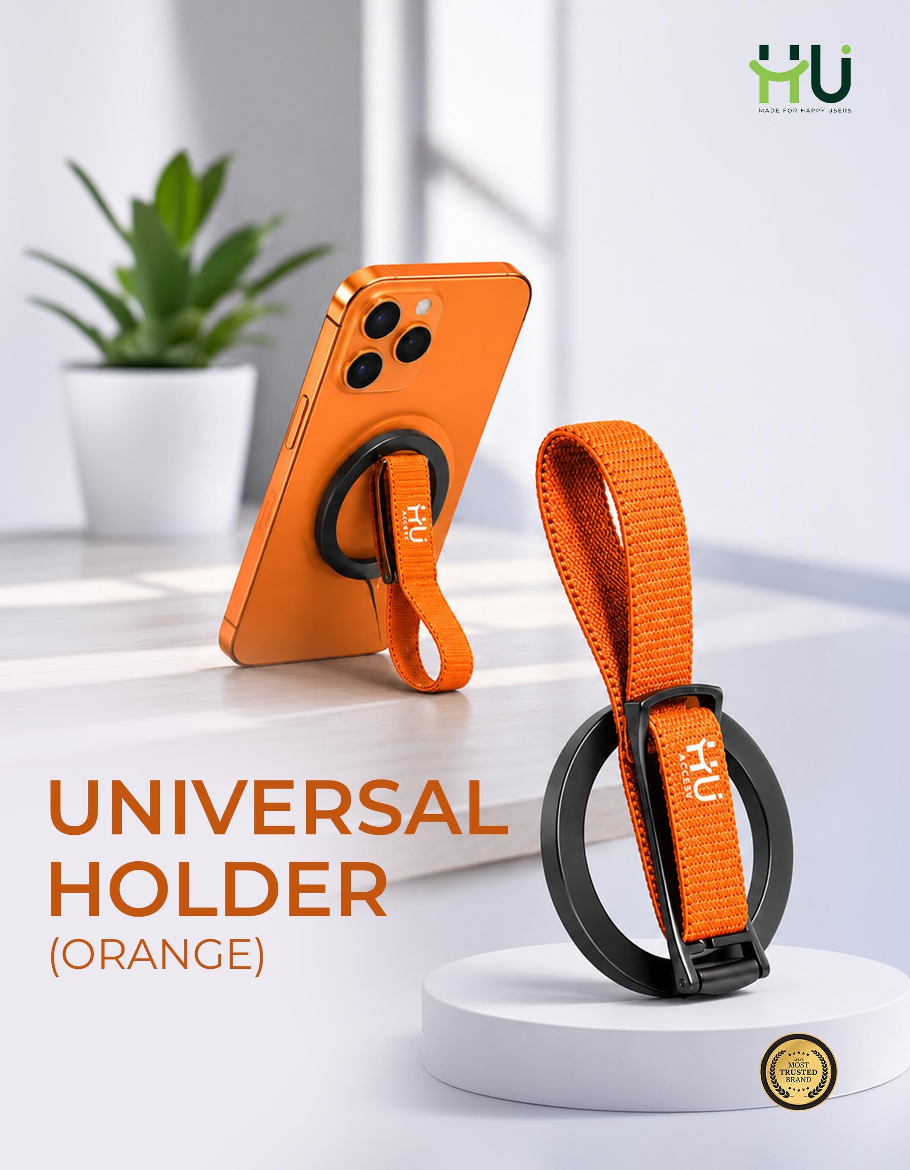 HU Foldable Magnetic Phone Holder