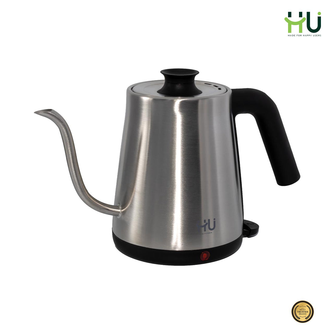 Gooseneck Stainless Steel Electric Kettle 0.8L