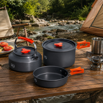Aluminum Camping Cookware Set