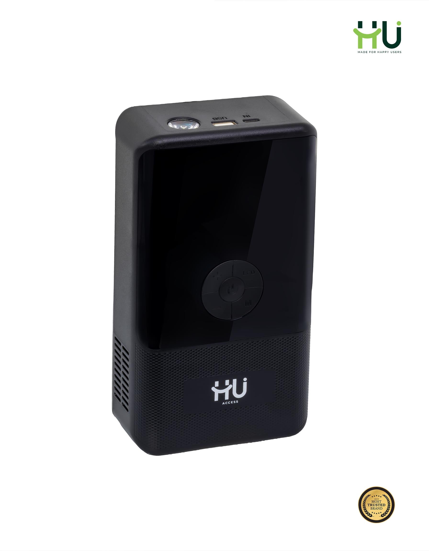 HU 15000mAh Jump Starter & Air Pump