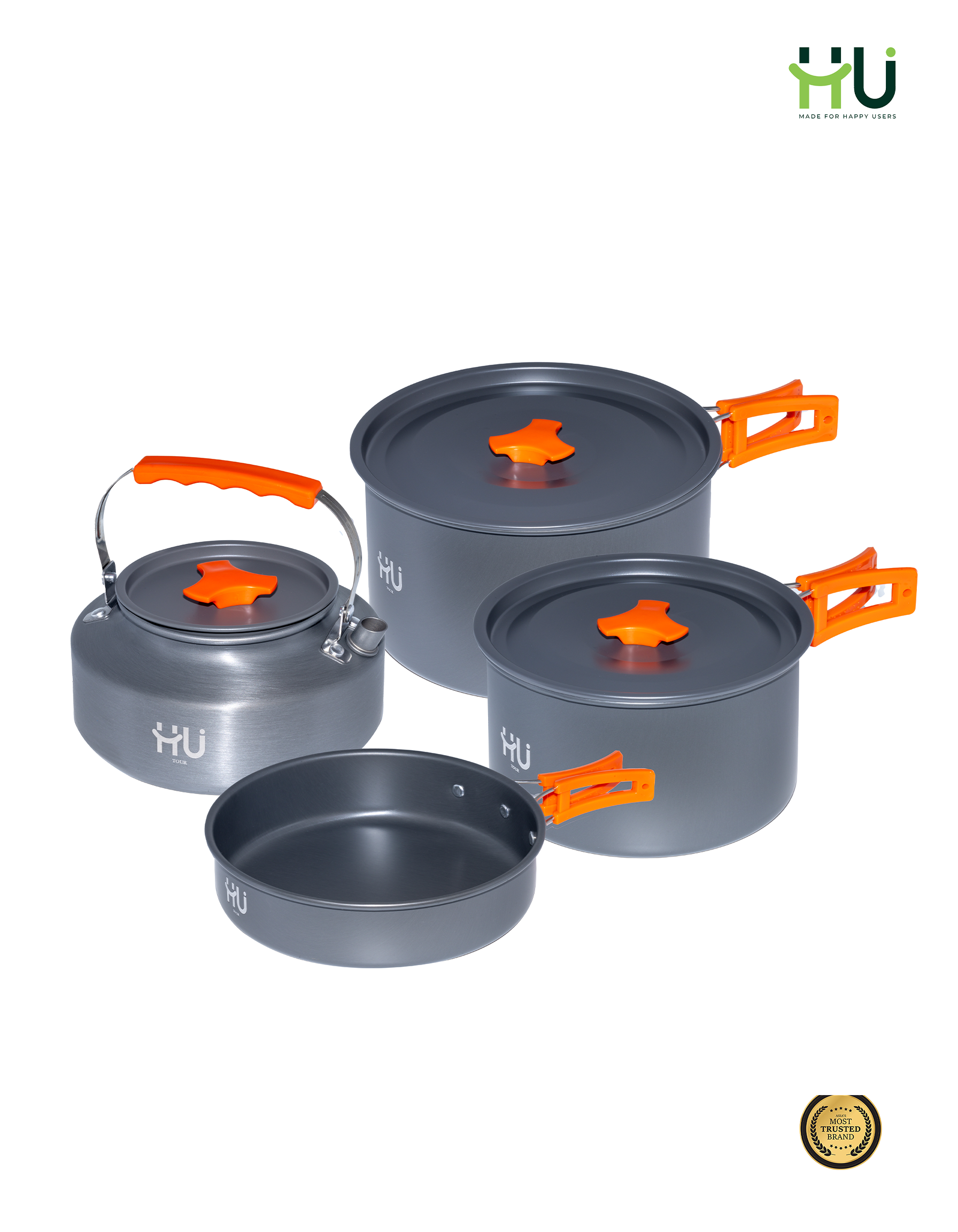 Aluminum Camping Cookware Set