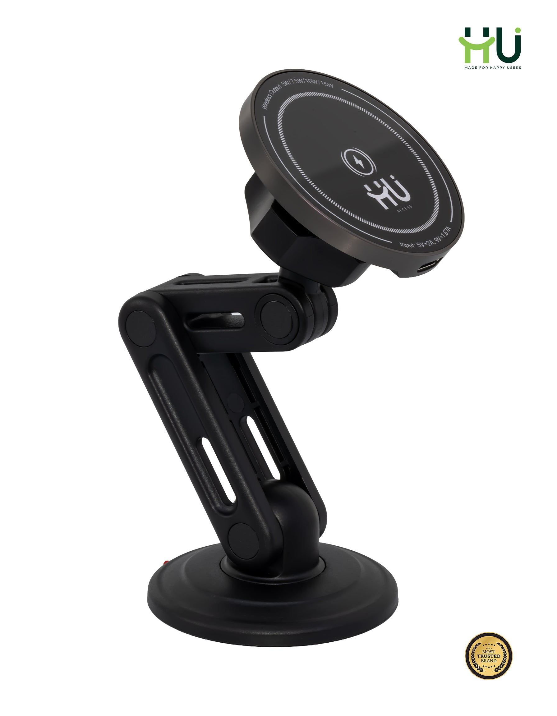 15W Magnetic Wireless Car Charger