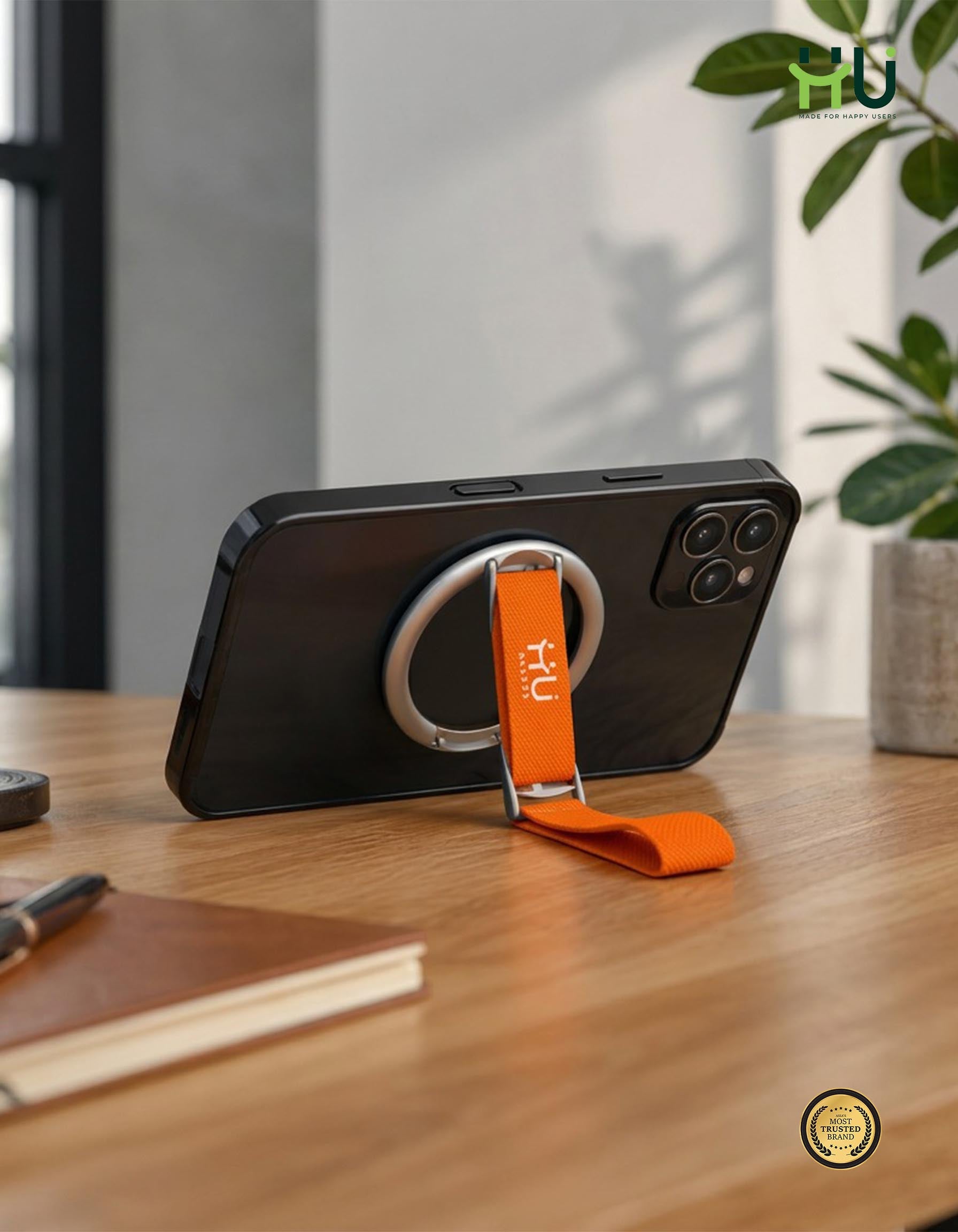 HU Foldable Magnetic Phone Holder