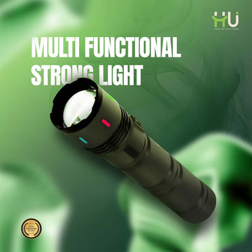 20W Rechargeable LED Flashlight USB-C (3600mAh)