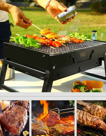 Portable Charcoal BBQ Grill