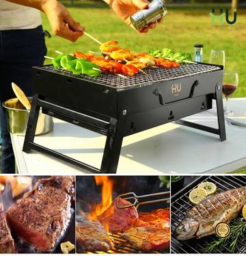 Portable Charcoal BBQ Grill