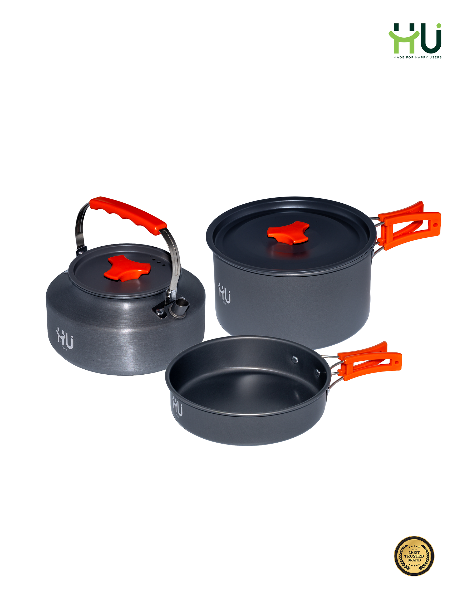 Aluminum Camping Cookware Set
