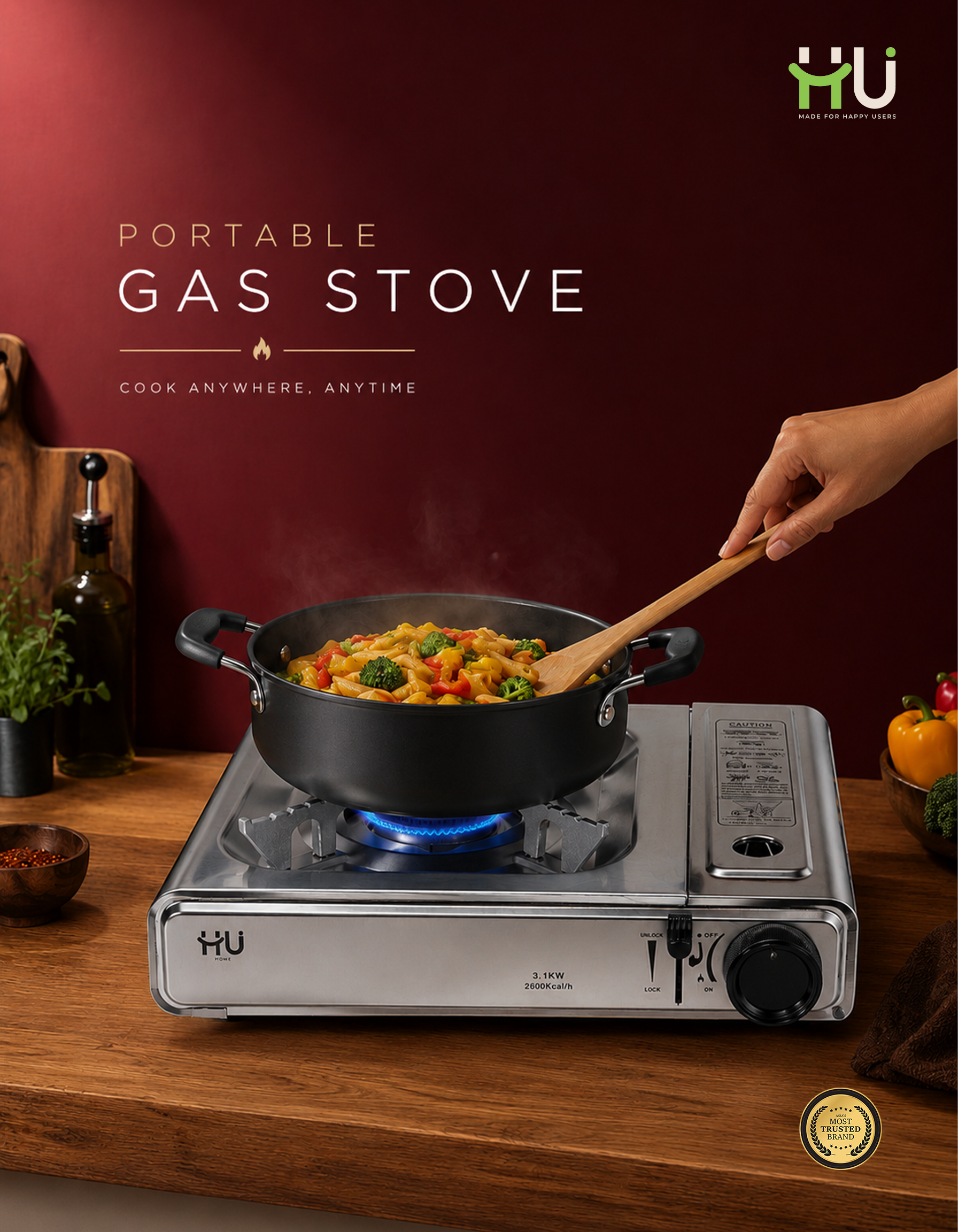 Portable Camping Gas Stove