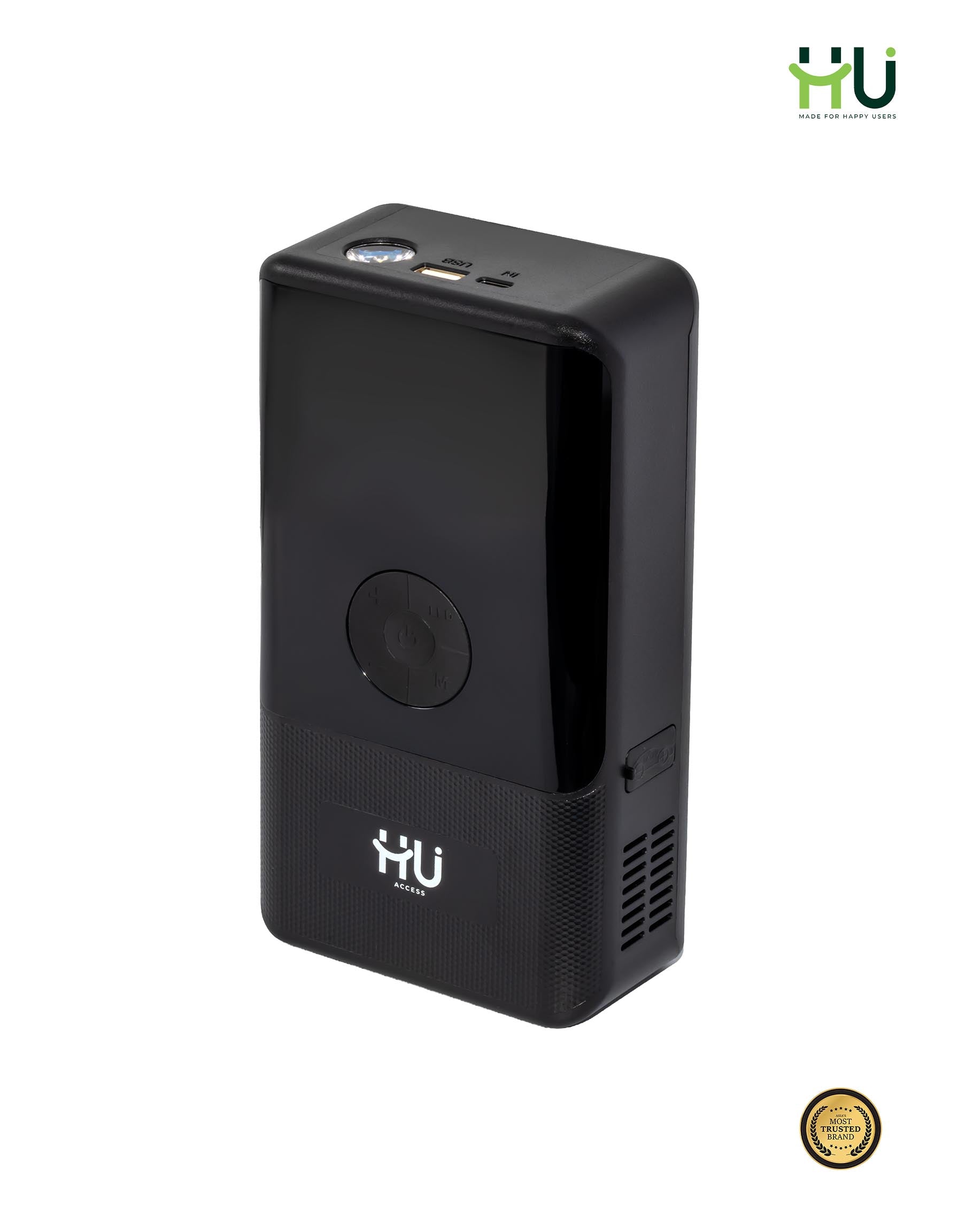 HU 15000mAh Jump Starter & Air Pump