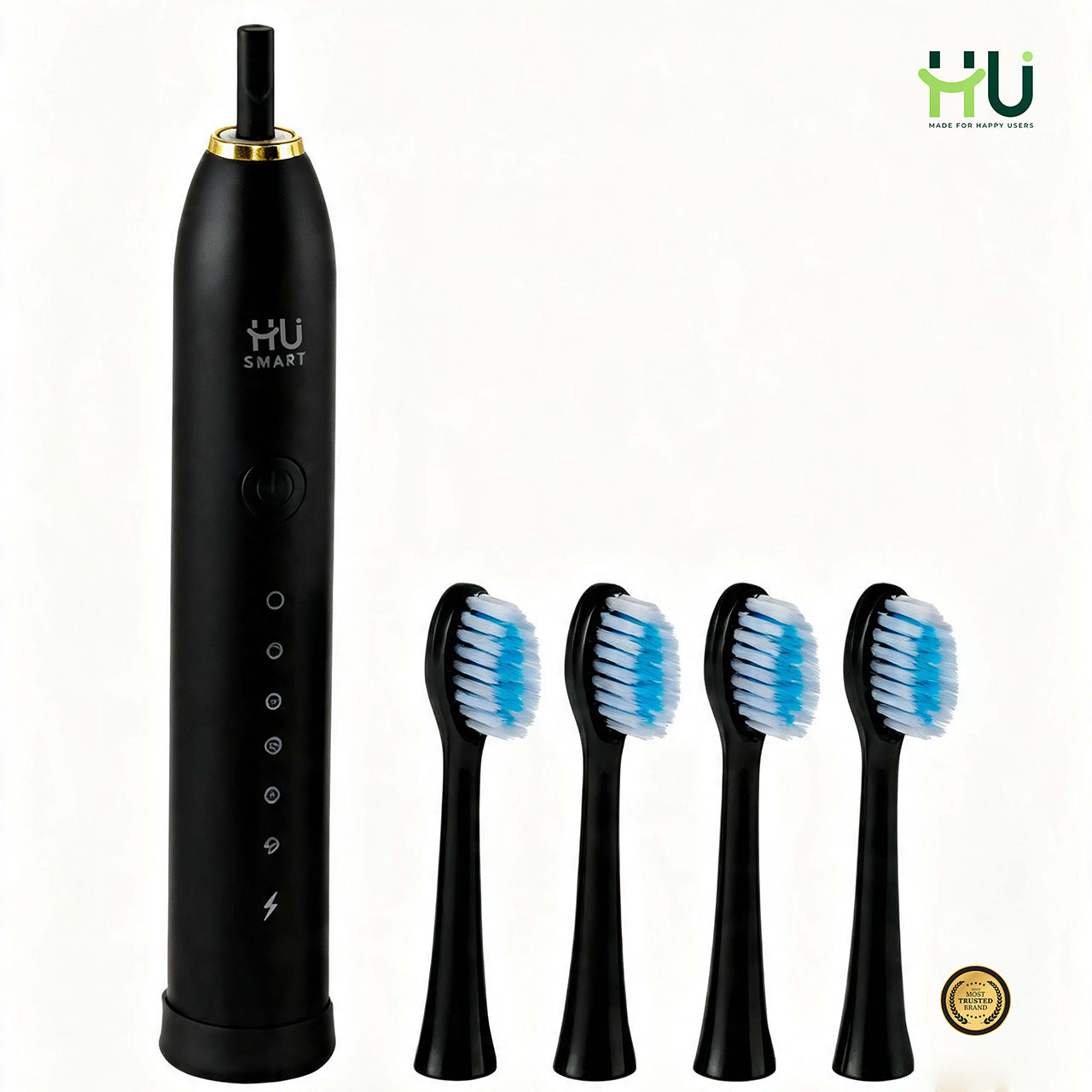 Sonic Electric Toothbrush (6 Cleaning Modes)-Black