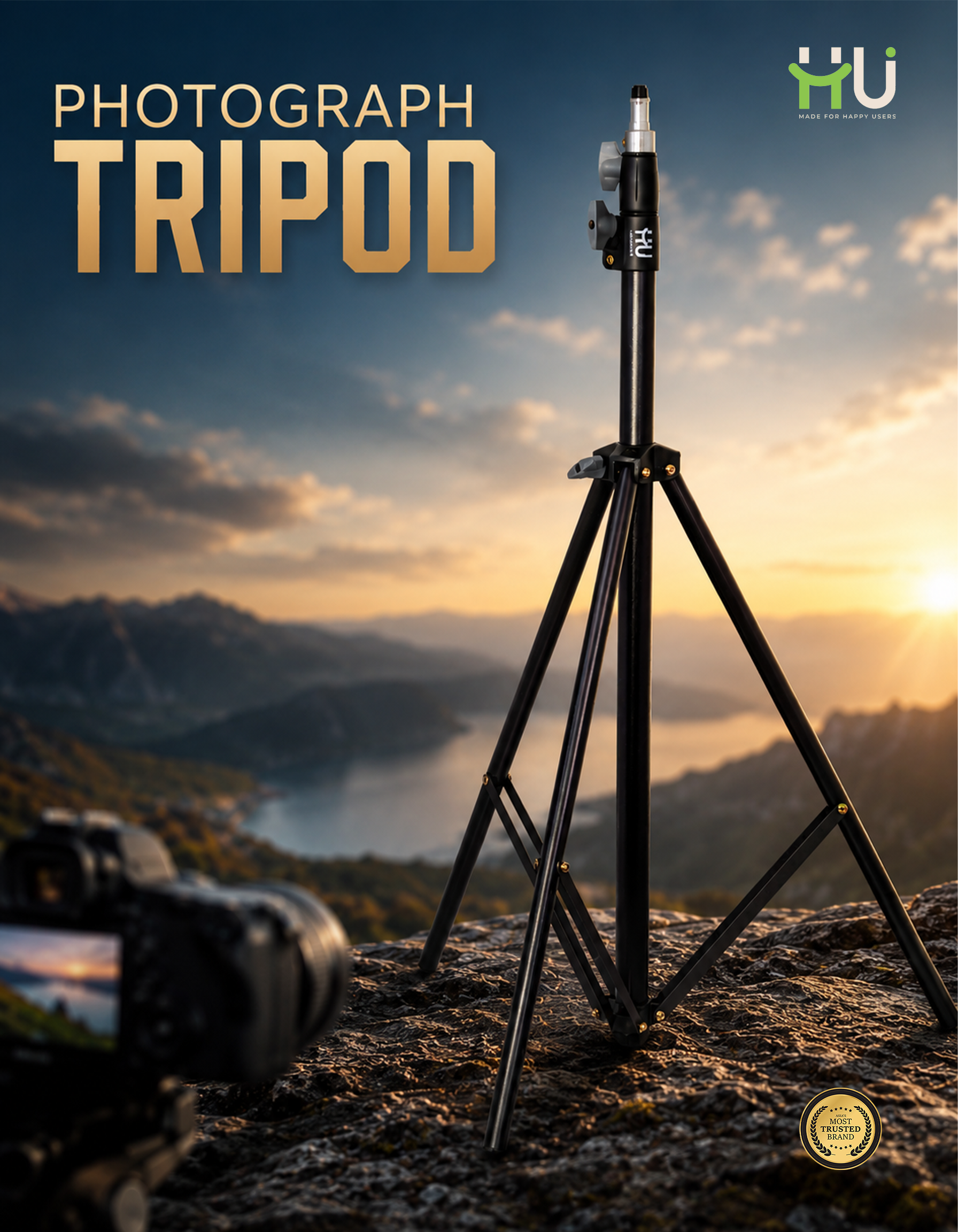 Professional Camera Tripod