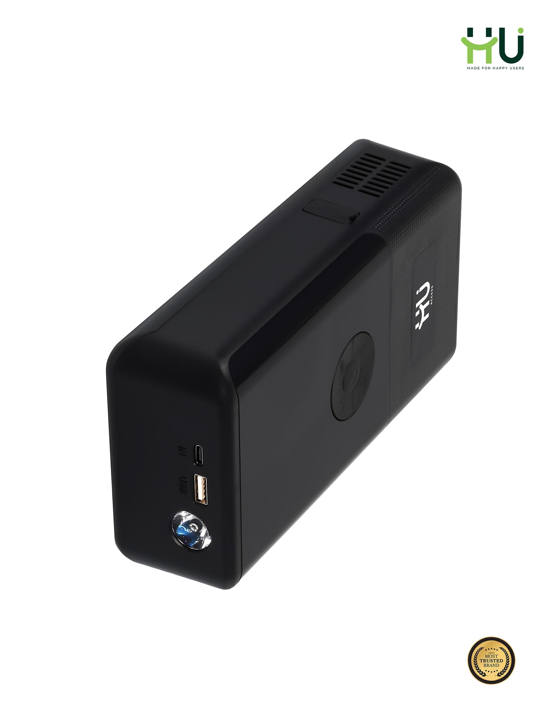 HU 15000mAh Jump Starter & Air Pump