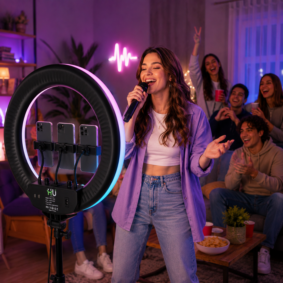 RGB LED Soft Ring Light 560mm
