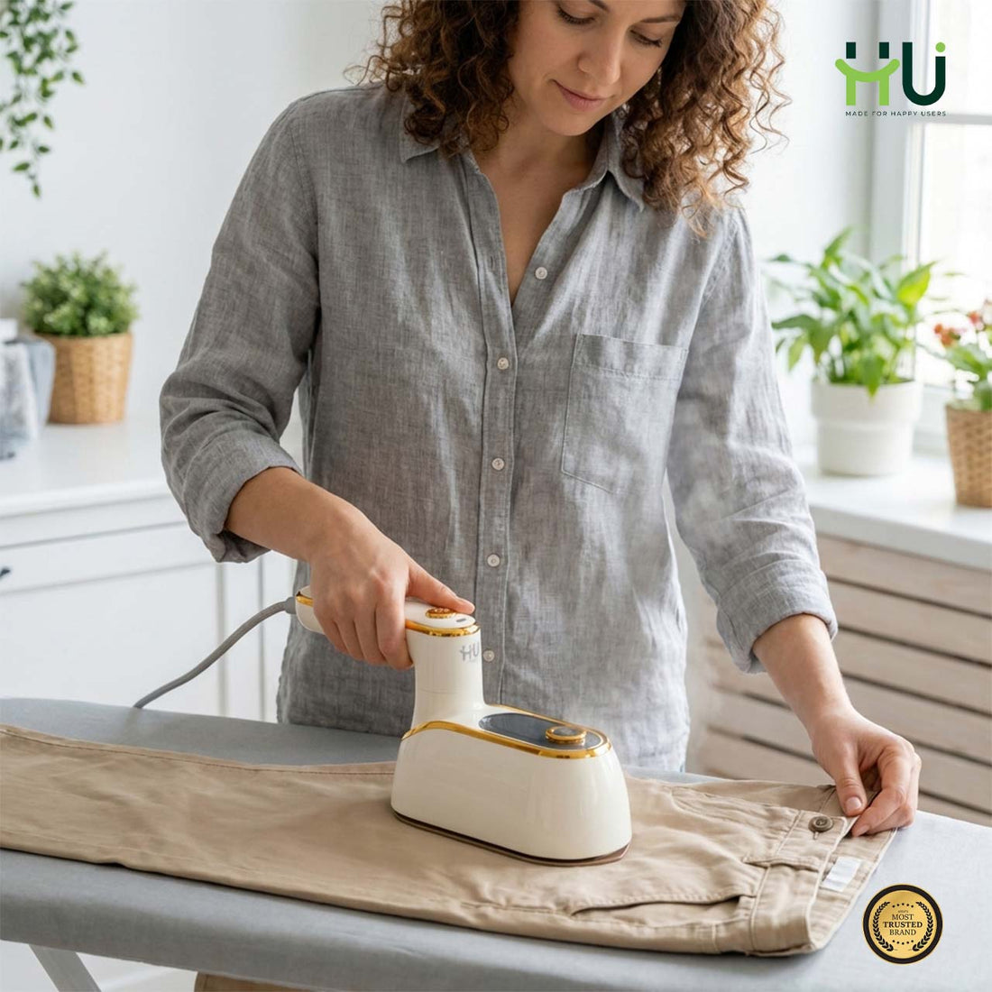 Mini Travel Iron Portable Foldable Clothes Iron