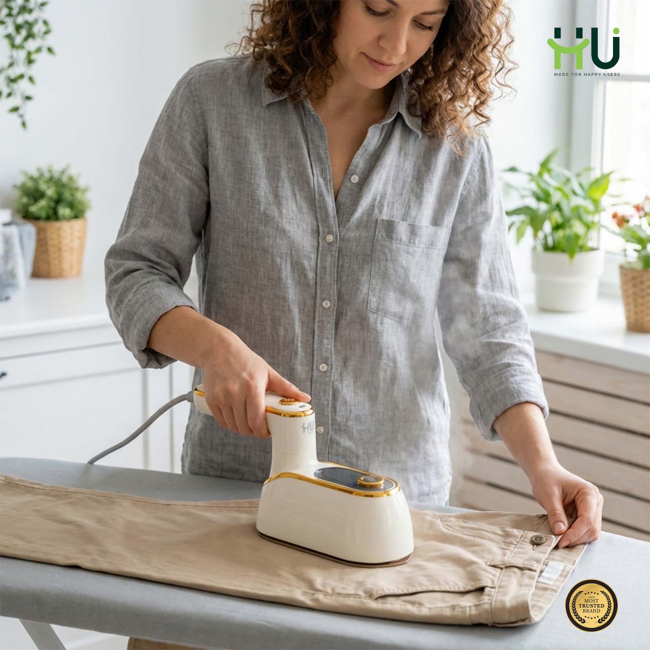 Mini Travel Iron Portable Foldable Clothes Iron