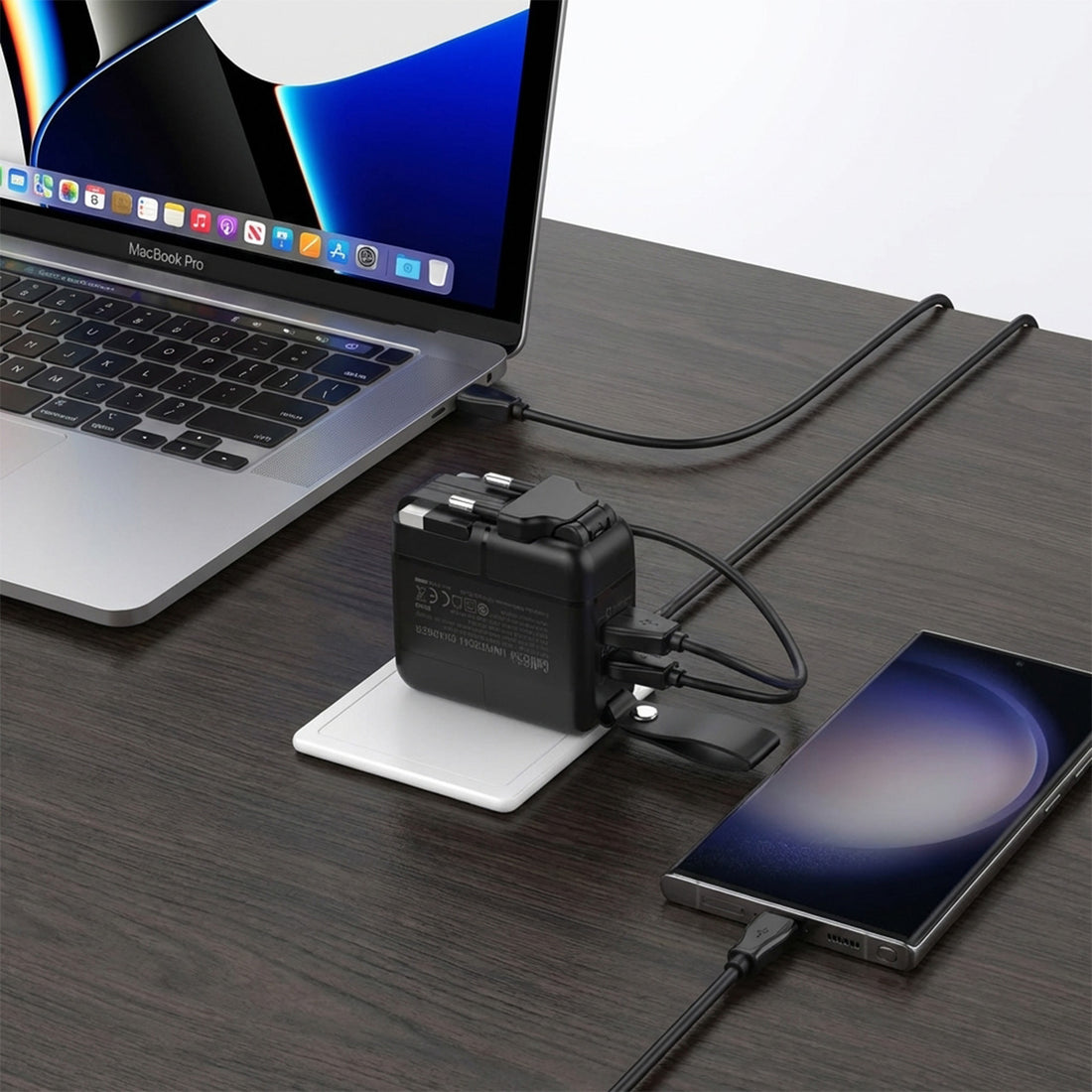65W GaN Fast Charger USB-C Multi Port Charger
