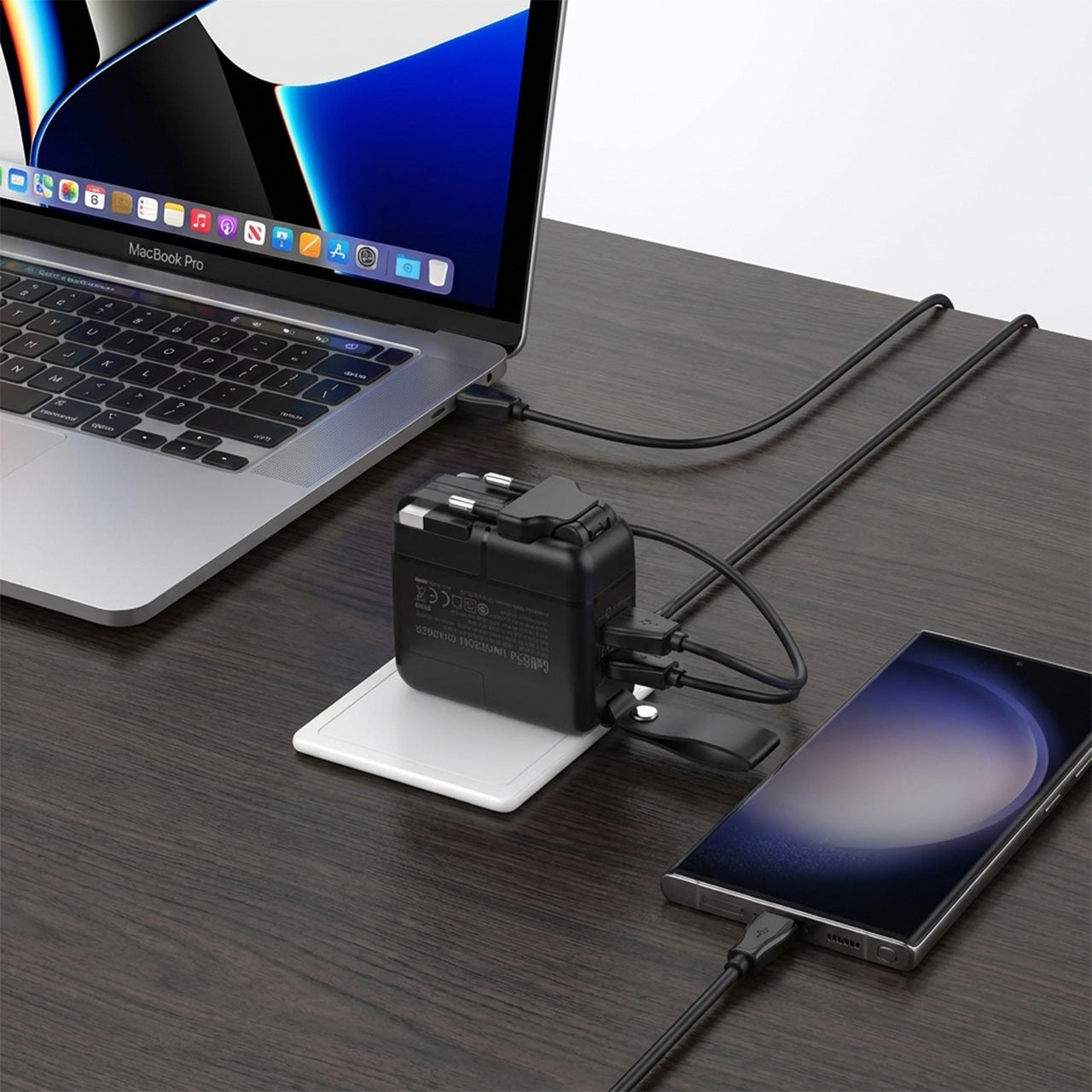 65W GaN Fast Charger USB-C Multi Port Charger