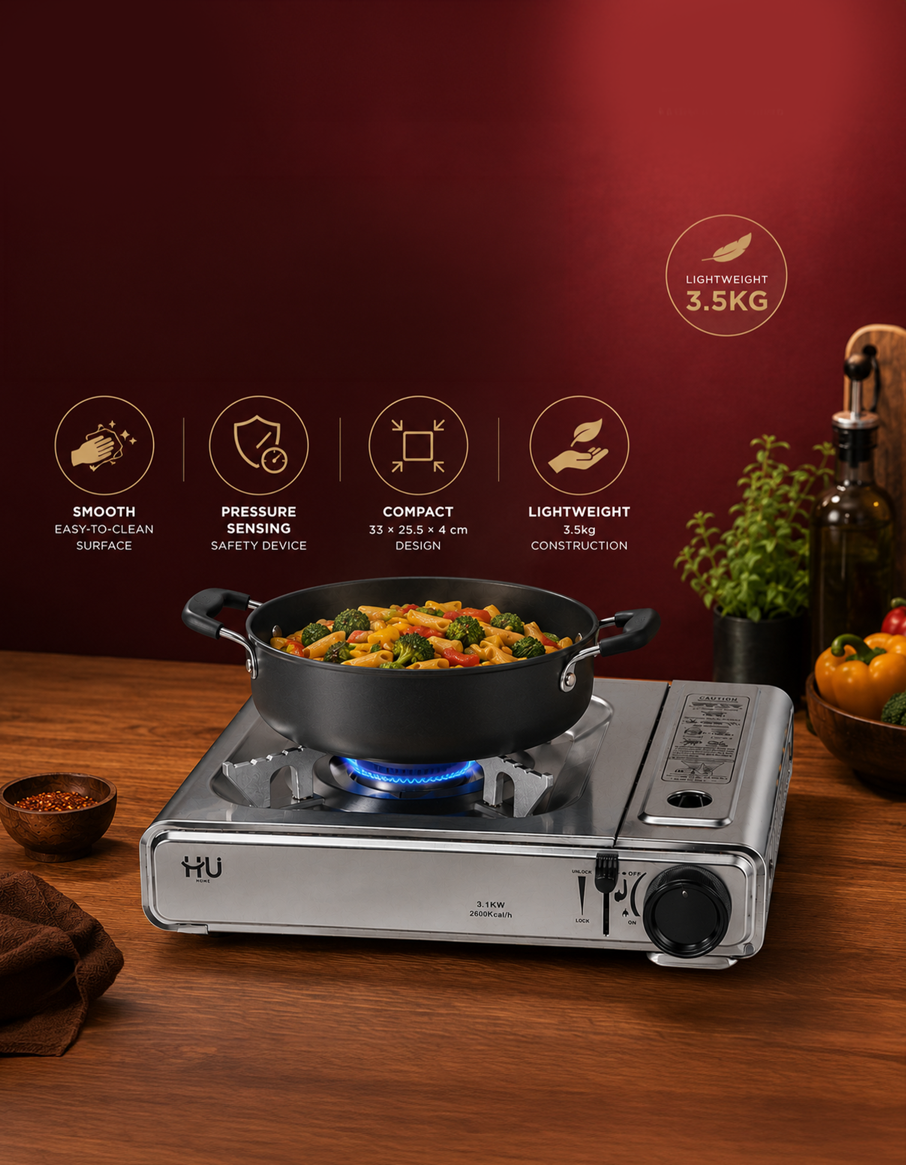 Portable Camping Gas Stove