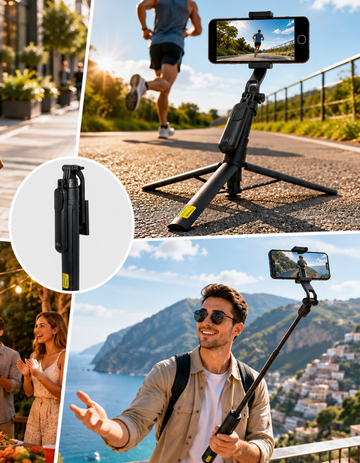 Bluetooth Selfie Stick Tripod