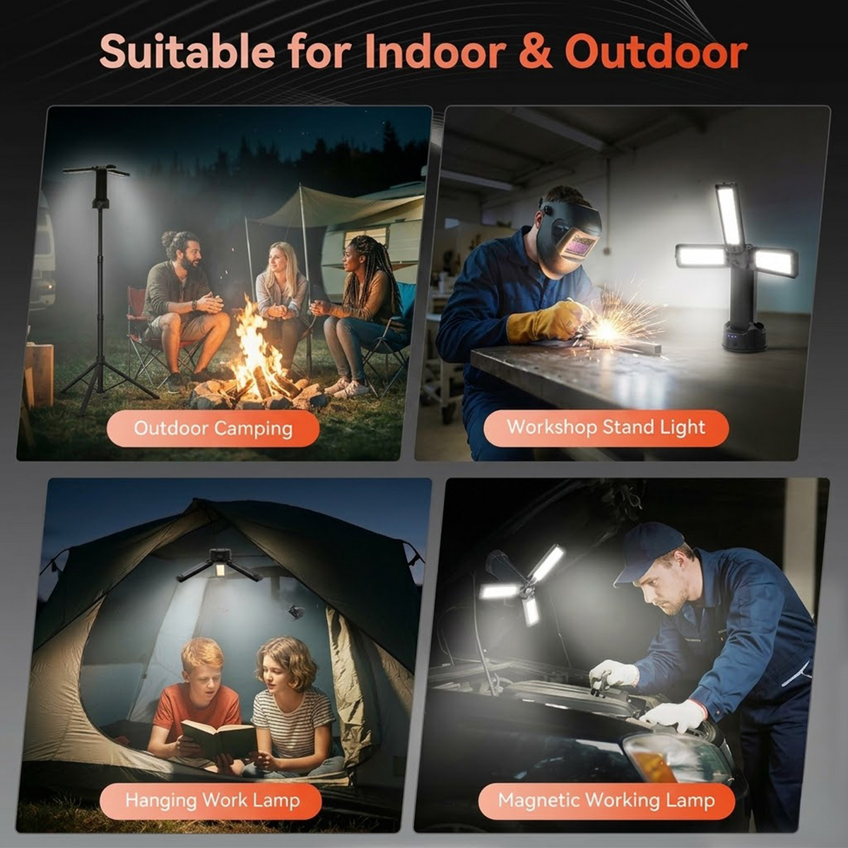 Rechargeable LED Camping Lamp
