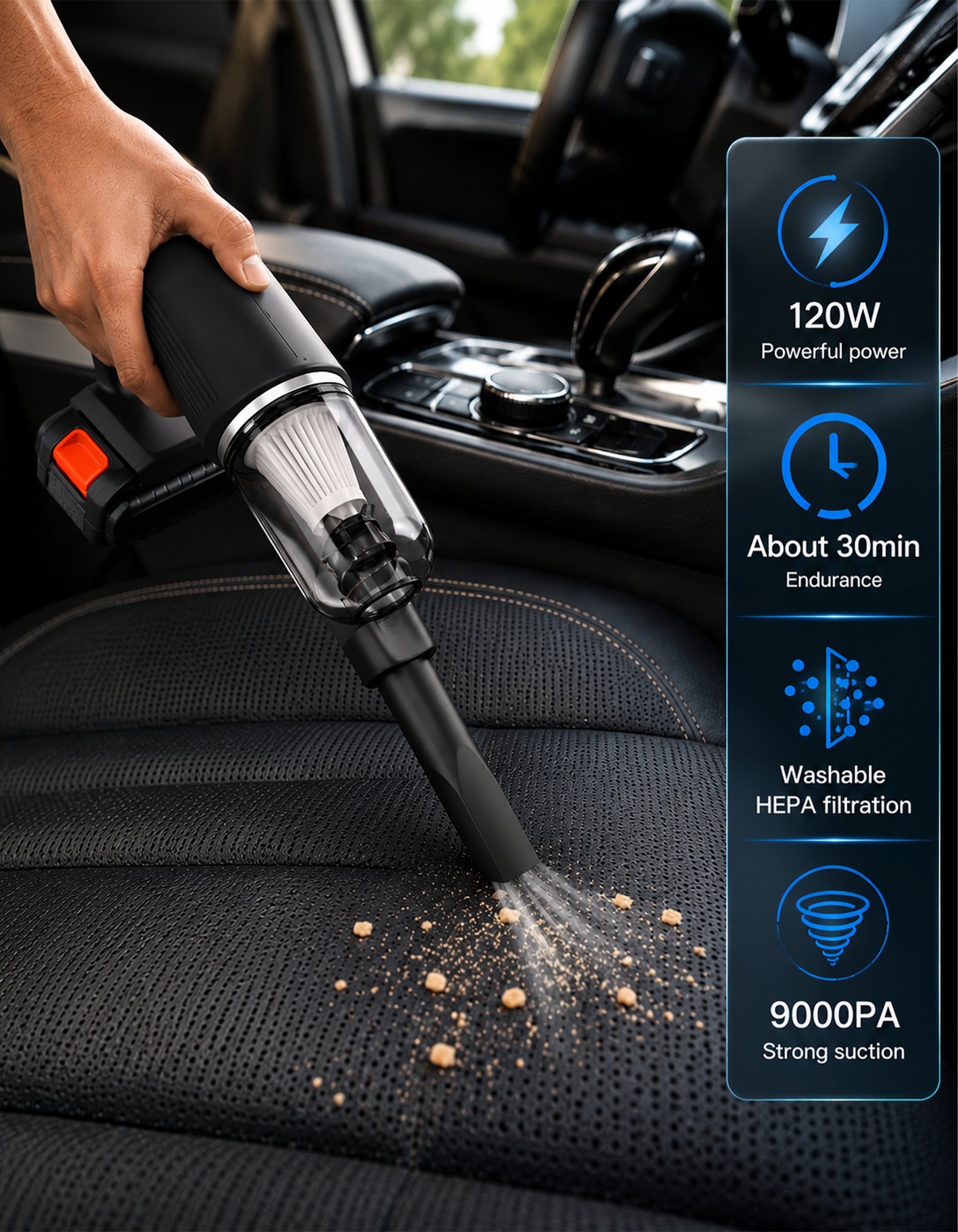 Cordless Car Vacuum Cleaner