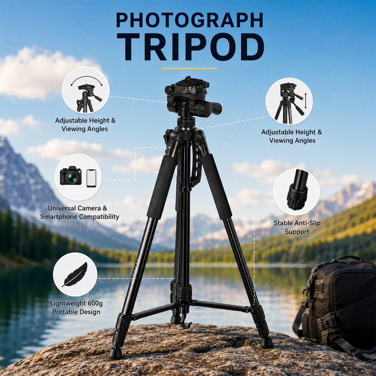 Camera & Camcorder Tripod