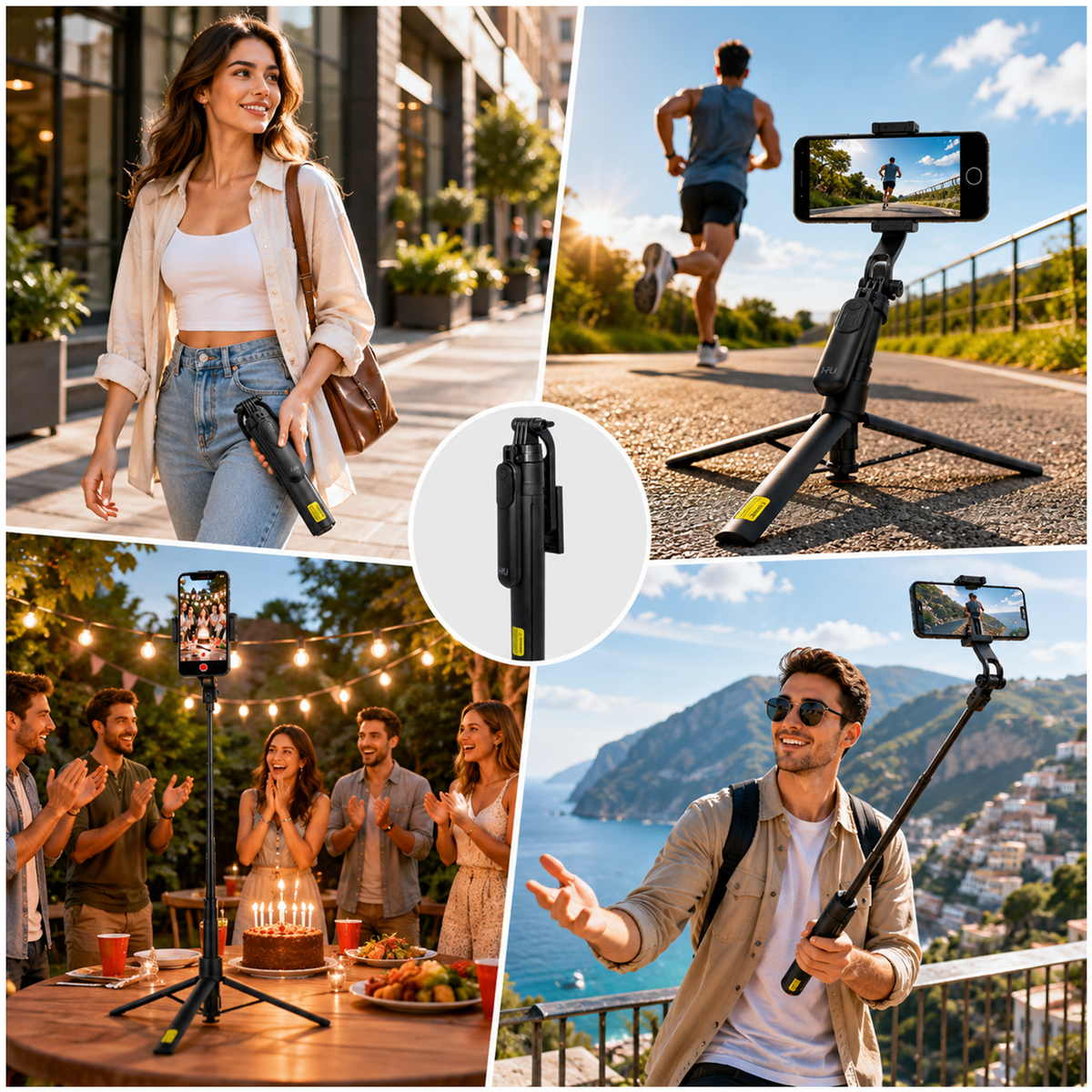 Bluetooth Selfie Stick Tripod