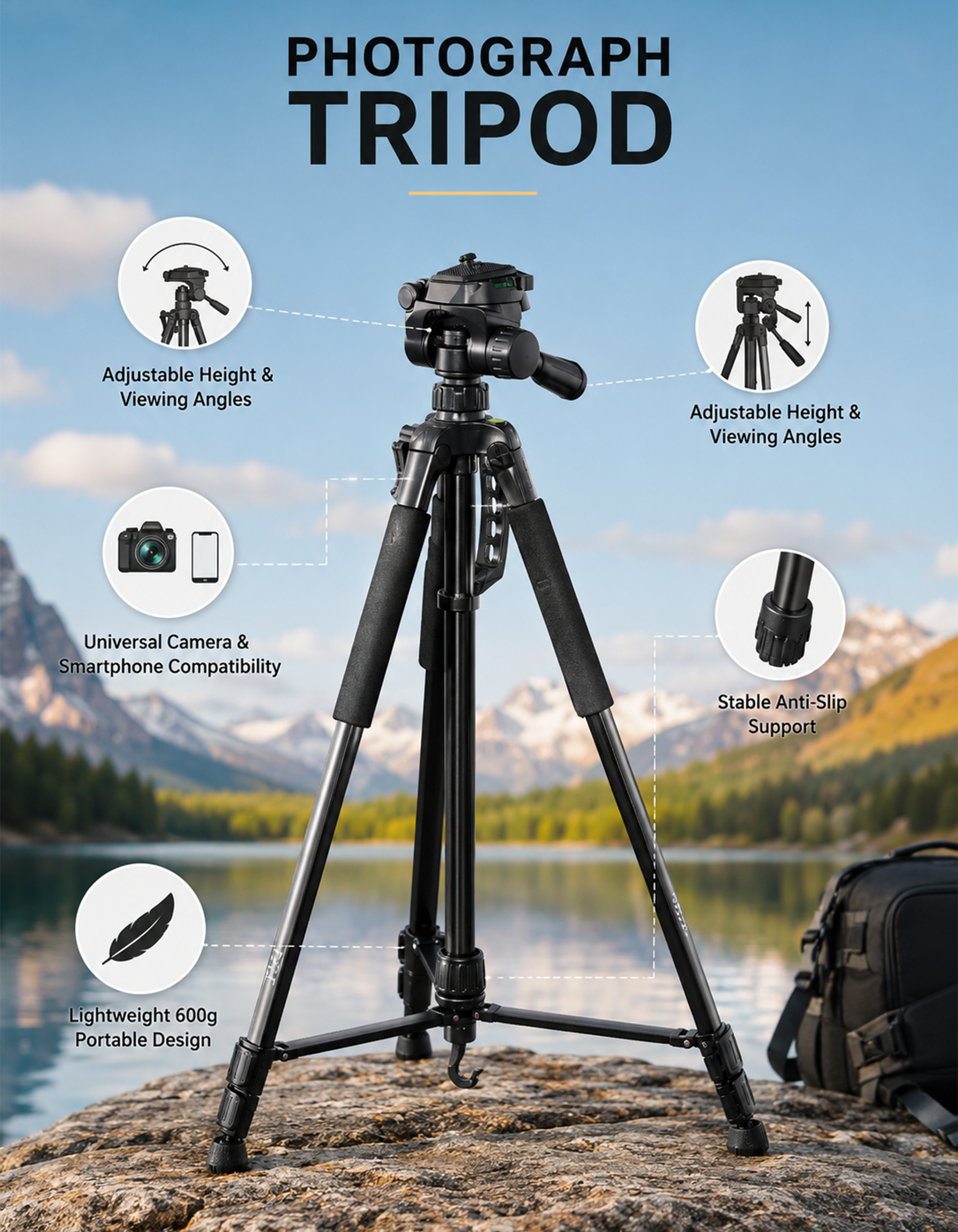 Camera & Camcorder Tripod