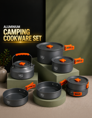 Aluminum Camping Cookware Set