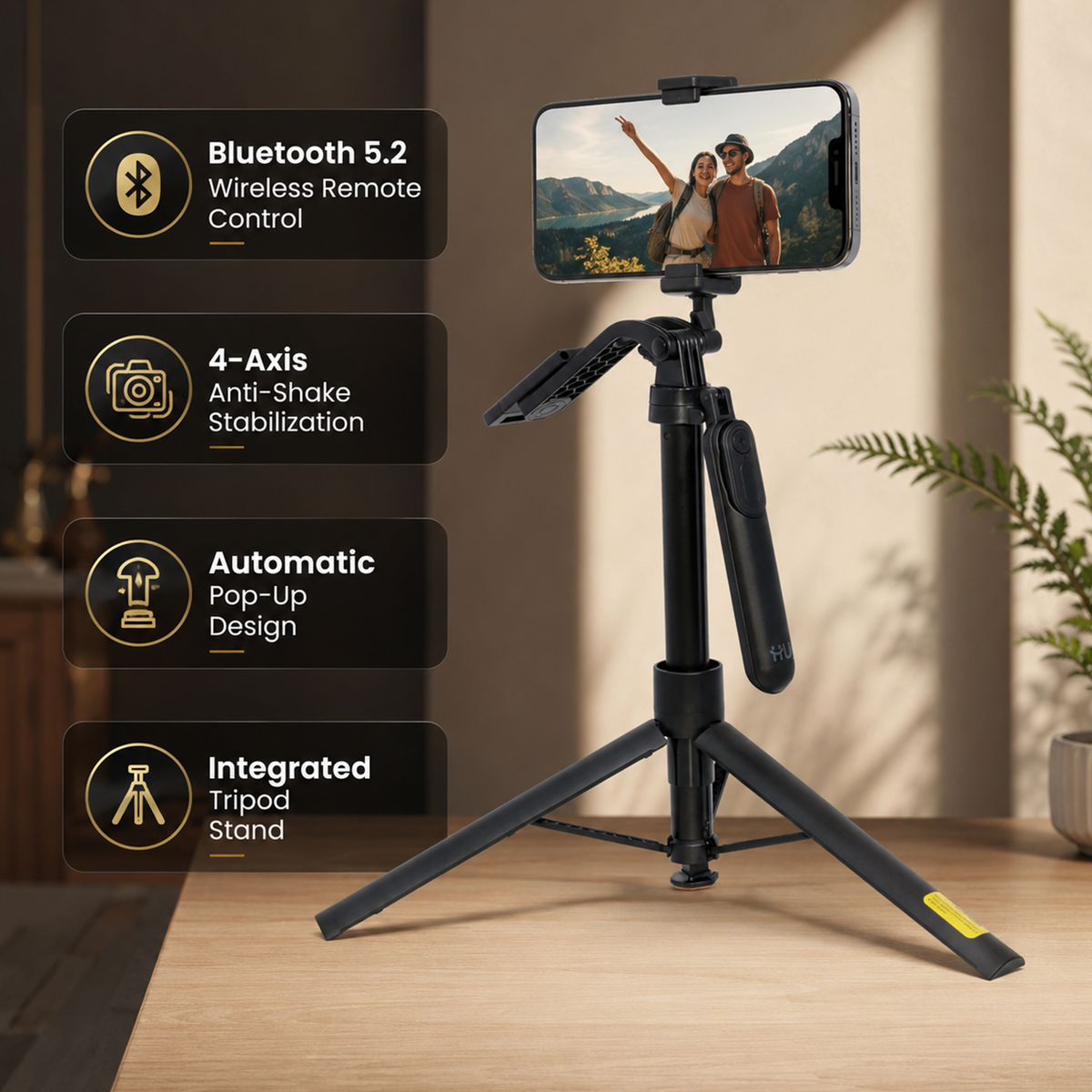 Bluetooth Selfie Stick Tripod