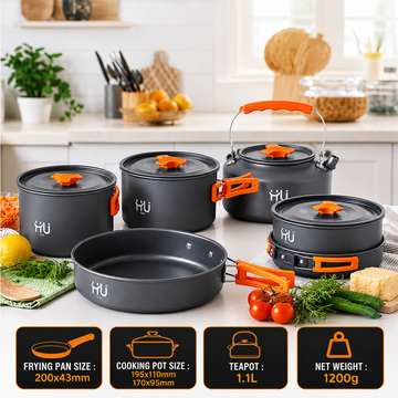 Aluminum Camping Cookware Set