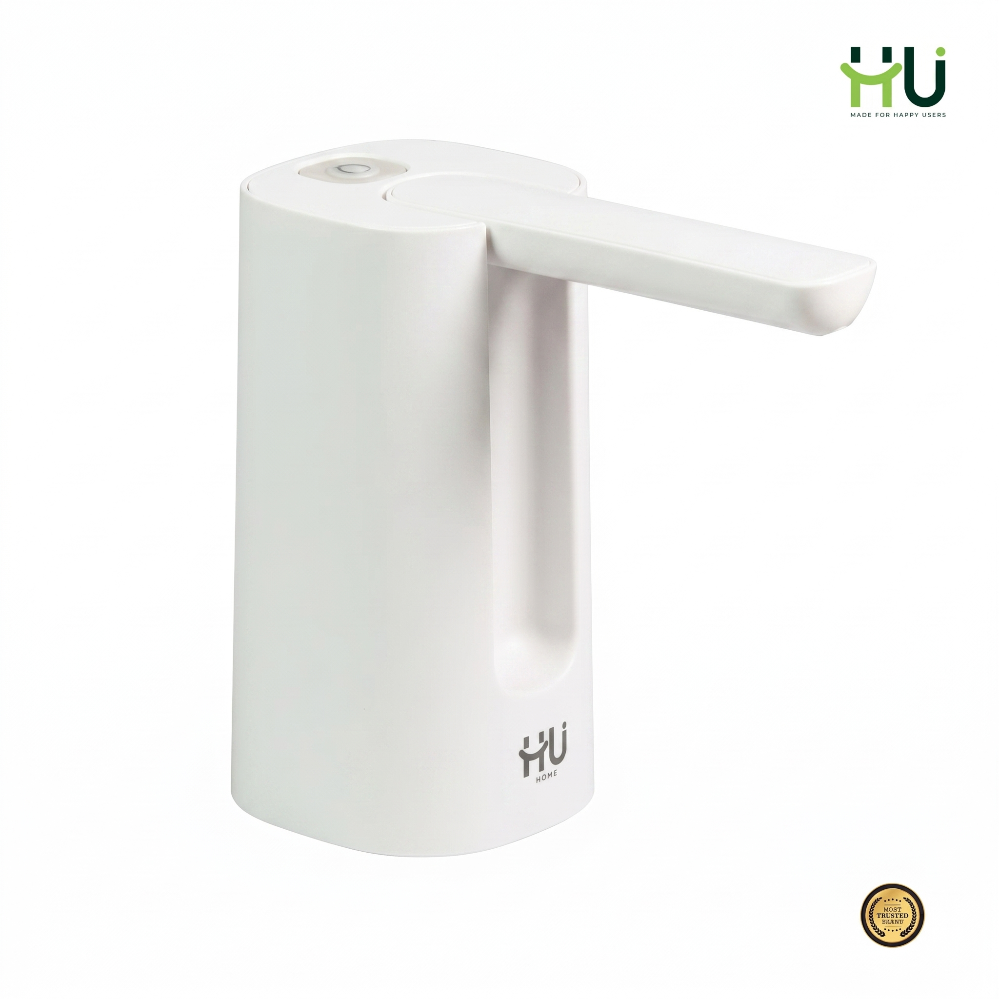 USB Rechargeable Water Dispenser Pump-White