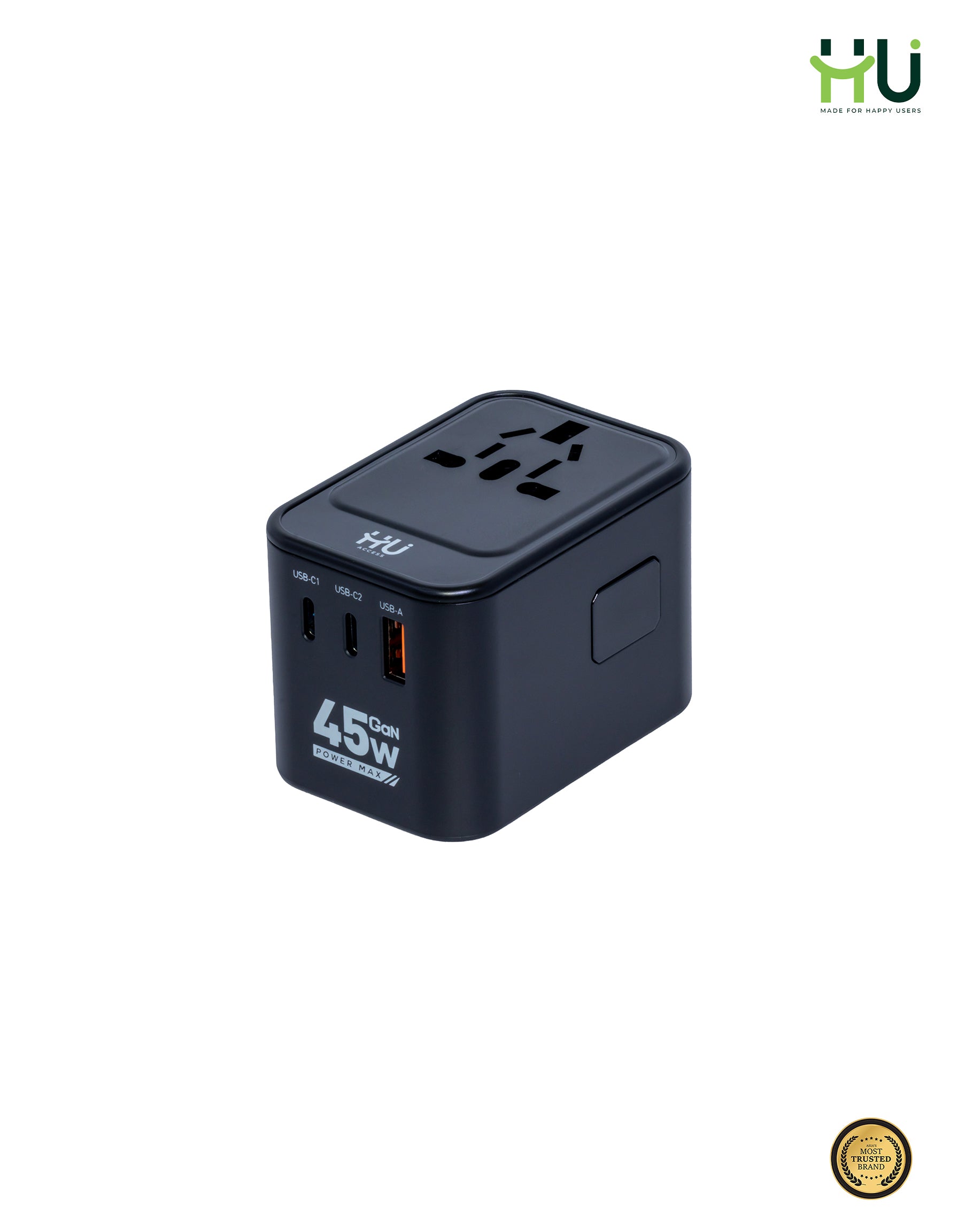 HU Universal Travel Adapter