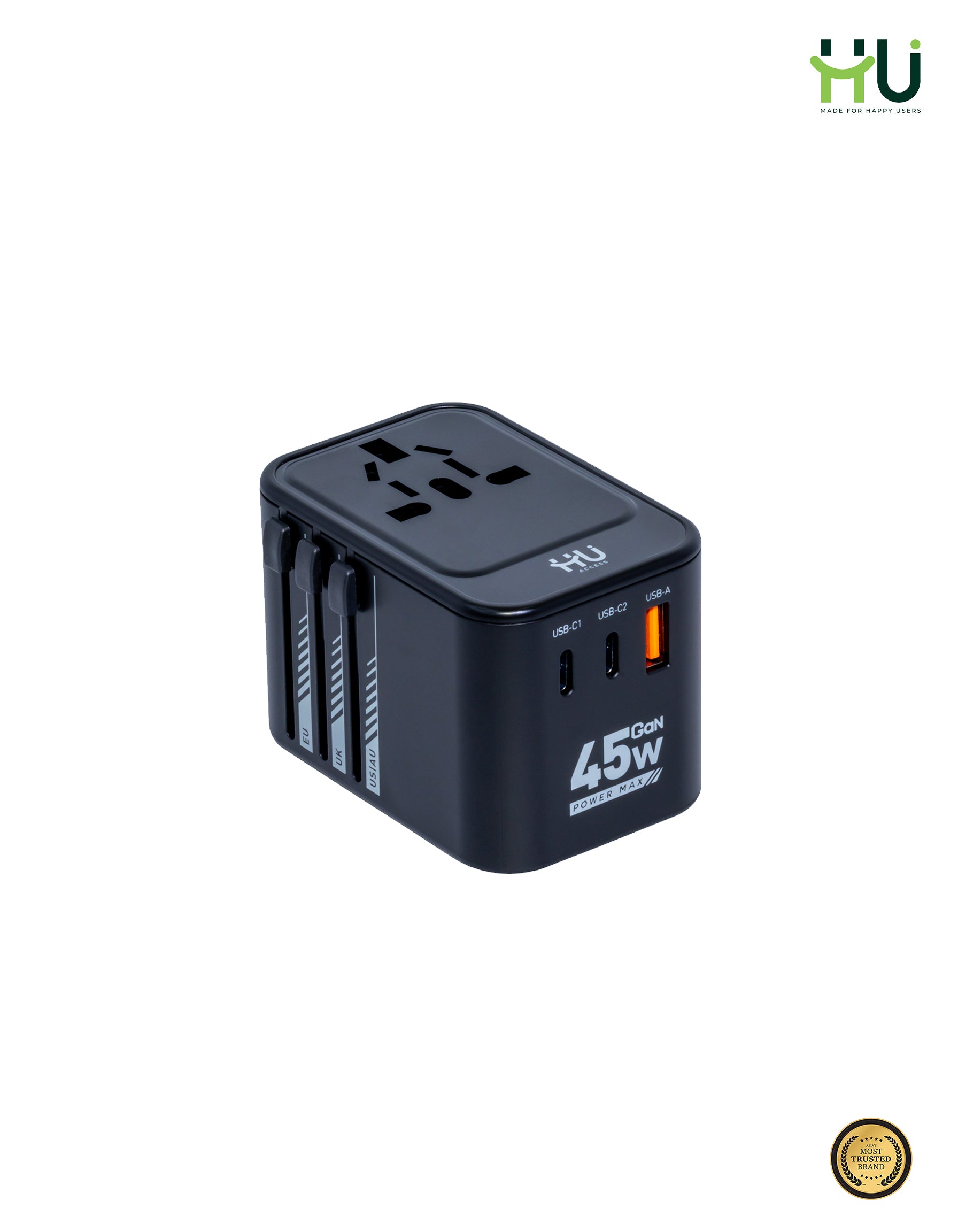 HU Universal Travel Adapter