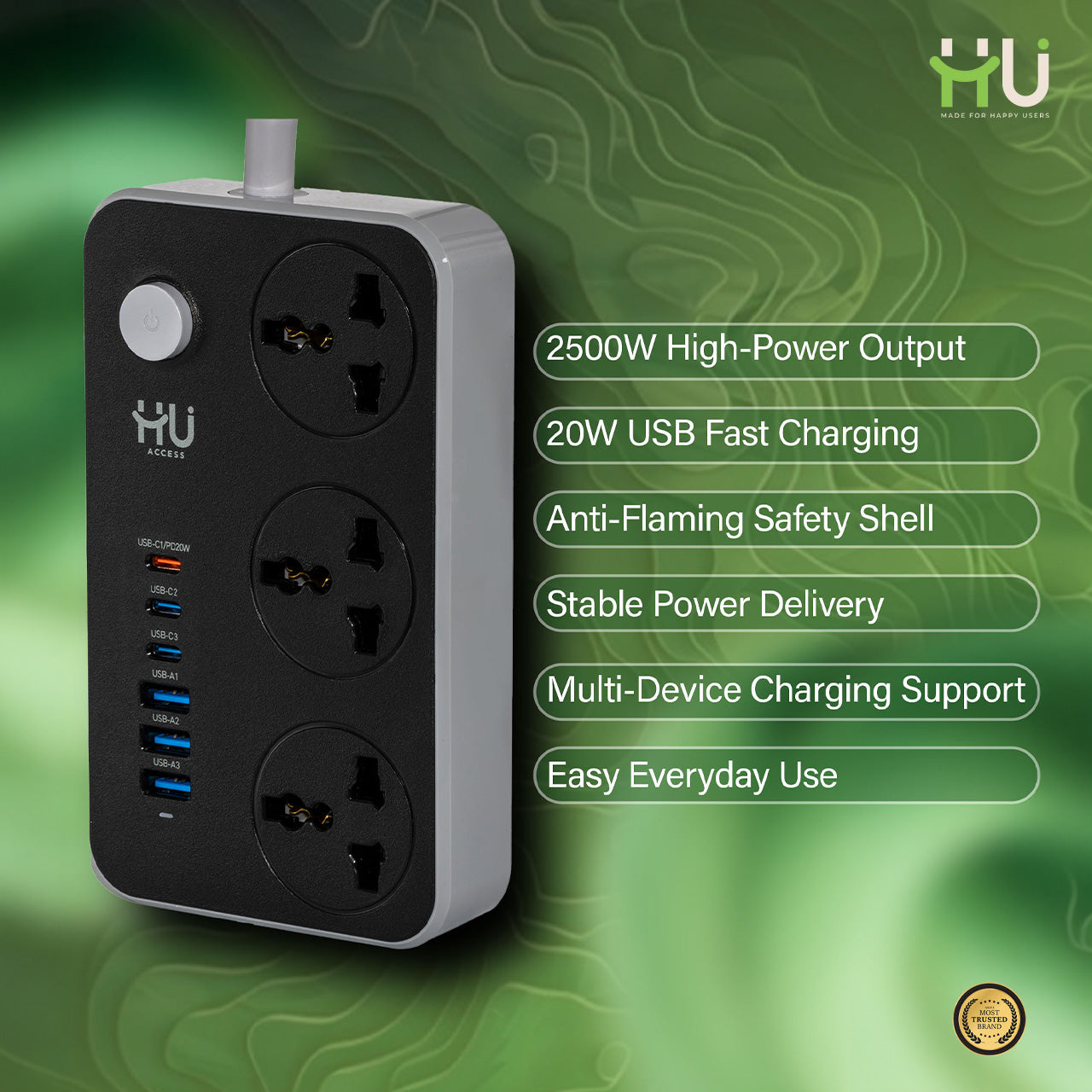 Universal Power Socket 2500W