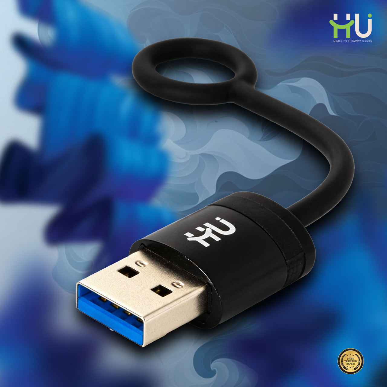 USB 3.0 Male to USB-C Female Adapter
