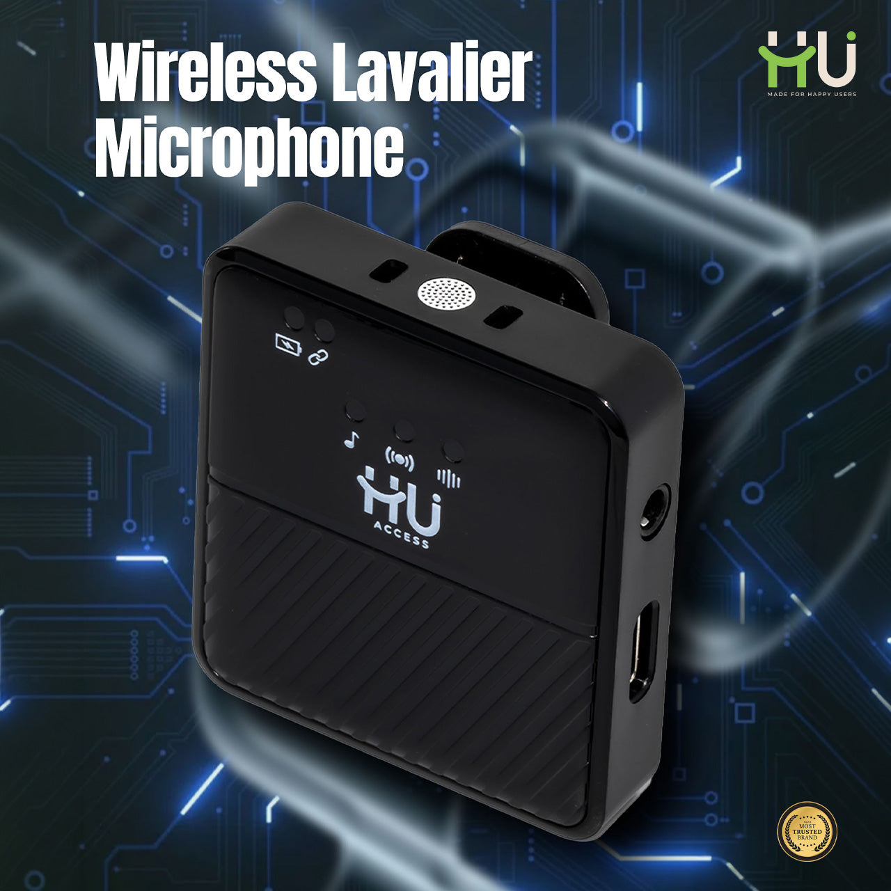 Wireless Lavalier Microphone 2.4G