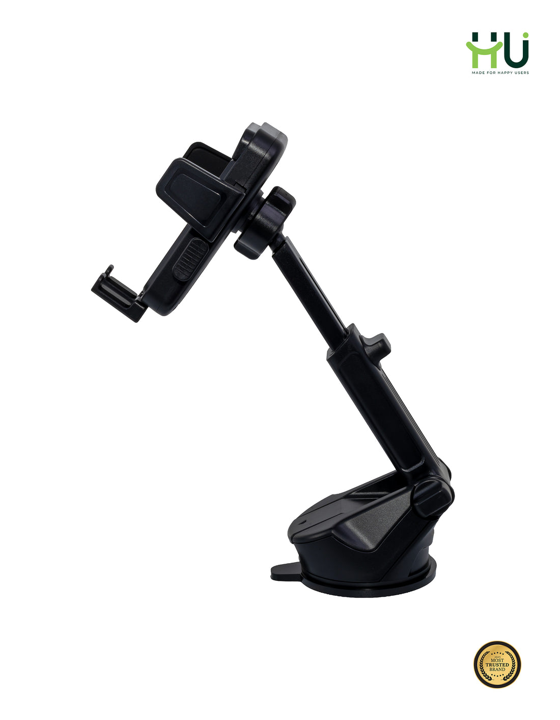 HU Press-Lock Car Phone Holder