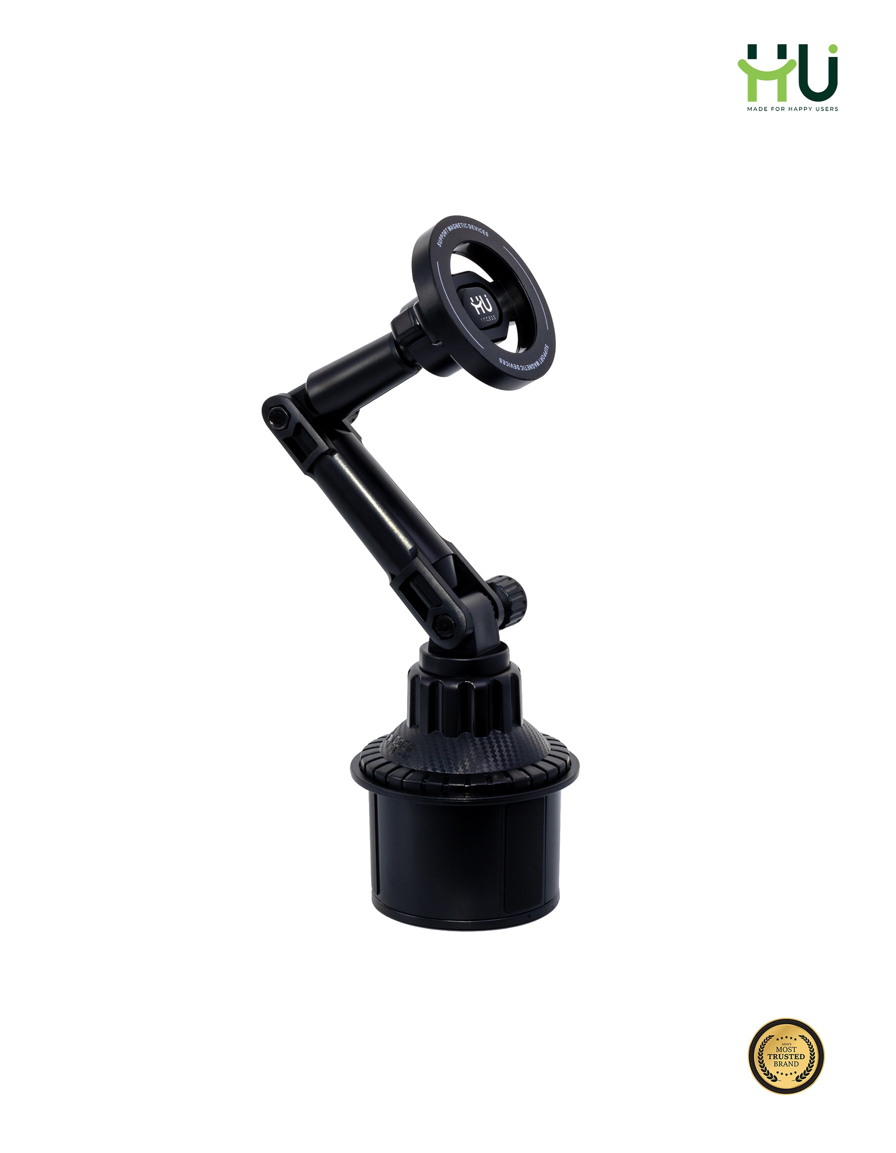 HU MagSafe Car Cup Holder Mount