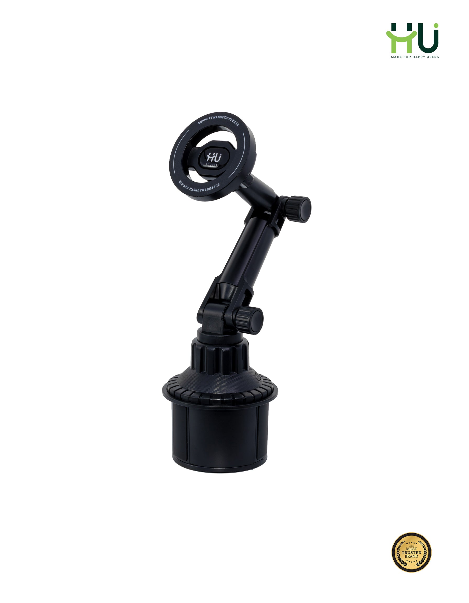 HU MagSafe Car Cup Holder Mount