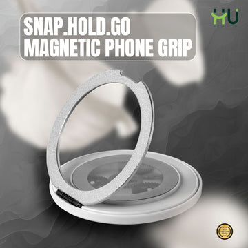 Snap.Hold.Go Magnetic Phone Grip with Auto Tracking
