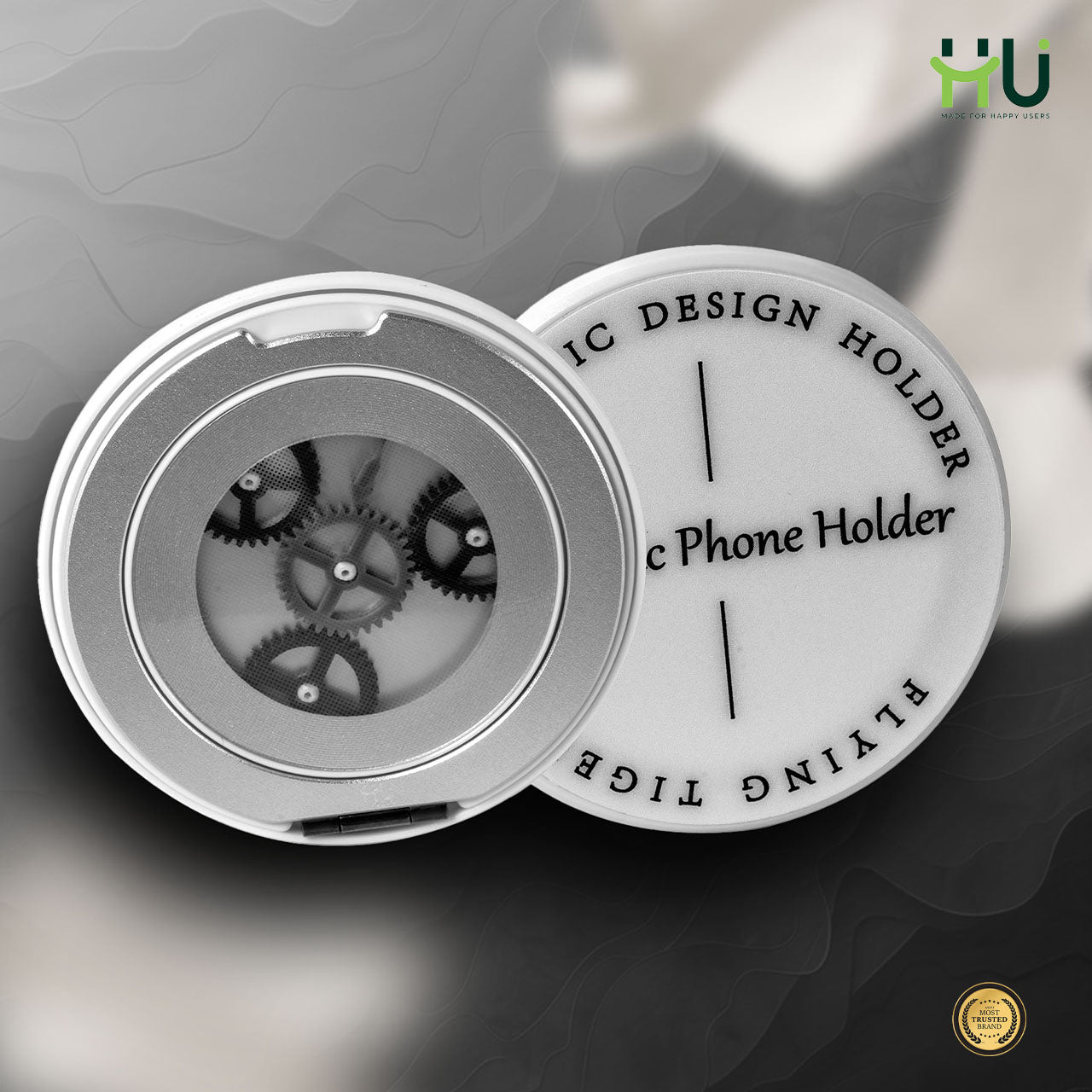 Snap.Hold.Go Magnetic Phone Grip with Auto Tracking